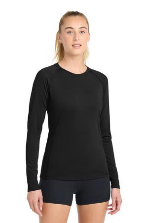 Sport-Tek Women's Long Sleeve Rashguard Tee. LST470LS