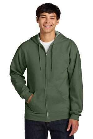 Gildan Softstyle Midweight Fleece Full-Zip Hooded Sweatshirt SF600