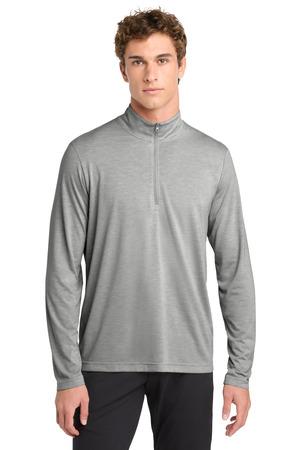 Sport-Tek PosiCharge Tri-Blend Wicking 1/4-Zip Pullover. ST407