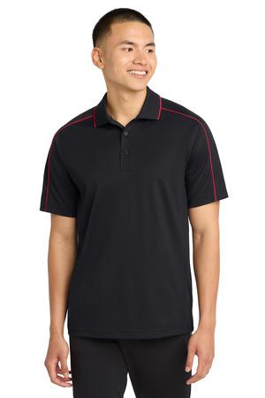 Sport-Tek Micropique Sport-Wick Piped Polo. ST653