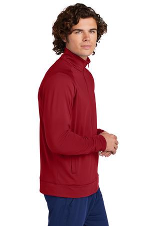 Sport-Tek Sport-Wick Stretch Full-Zip Cadet Jacket ST857