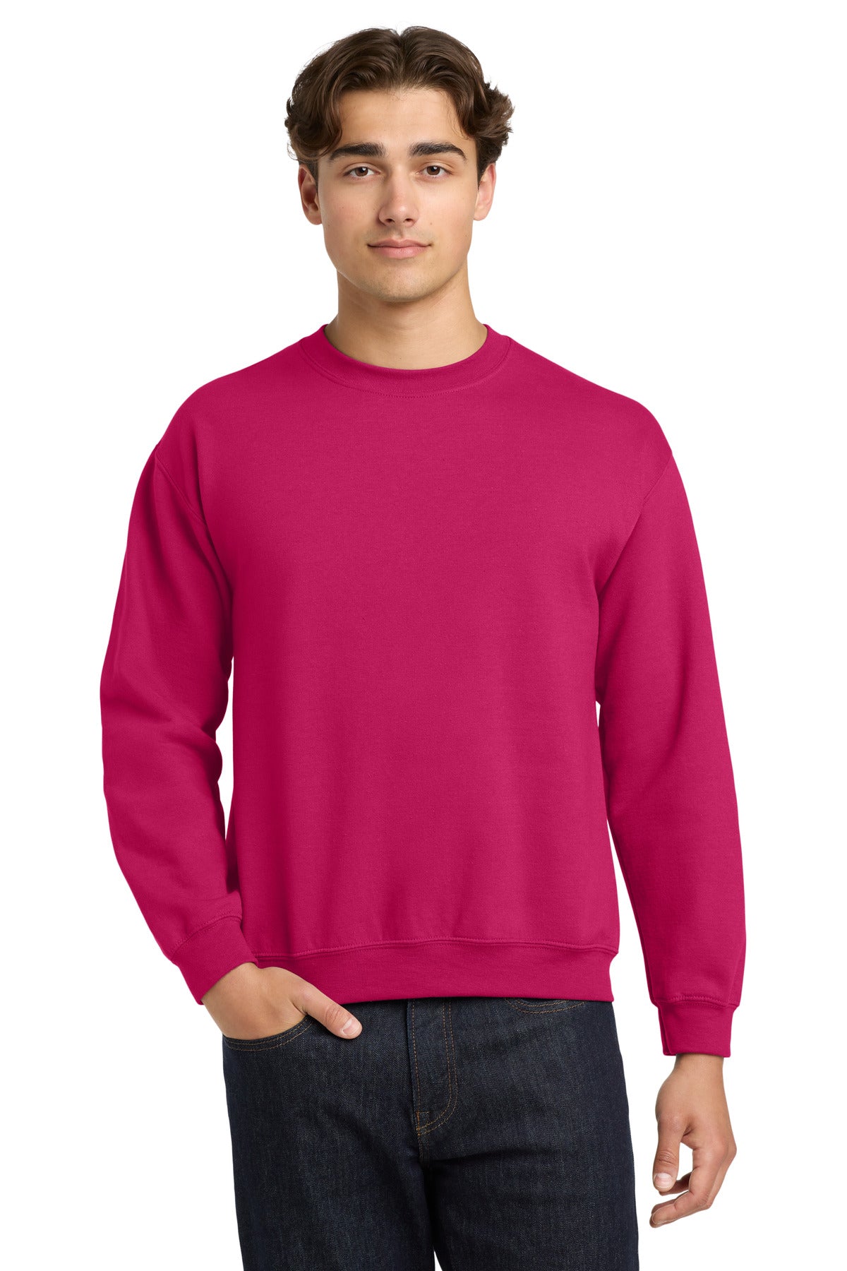 Gildan Heavy Blend Crewneck Sweatshirt.  18000
