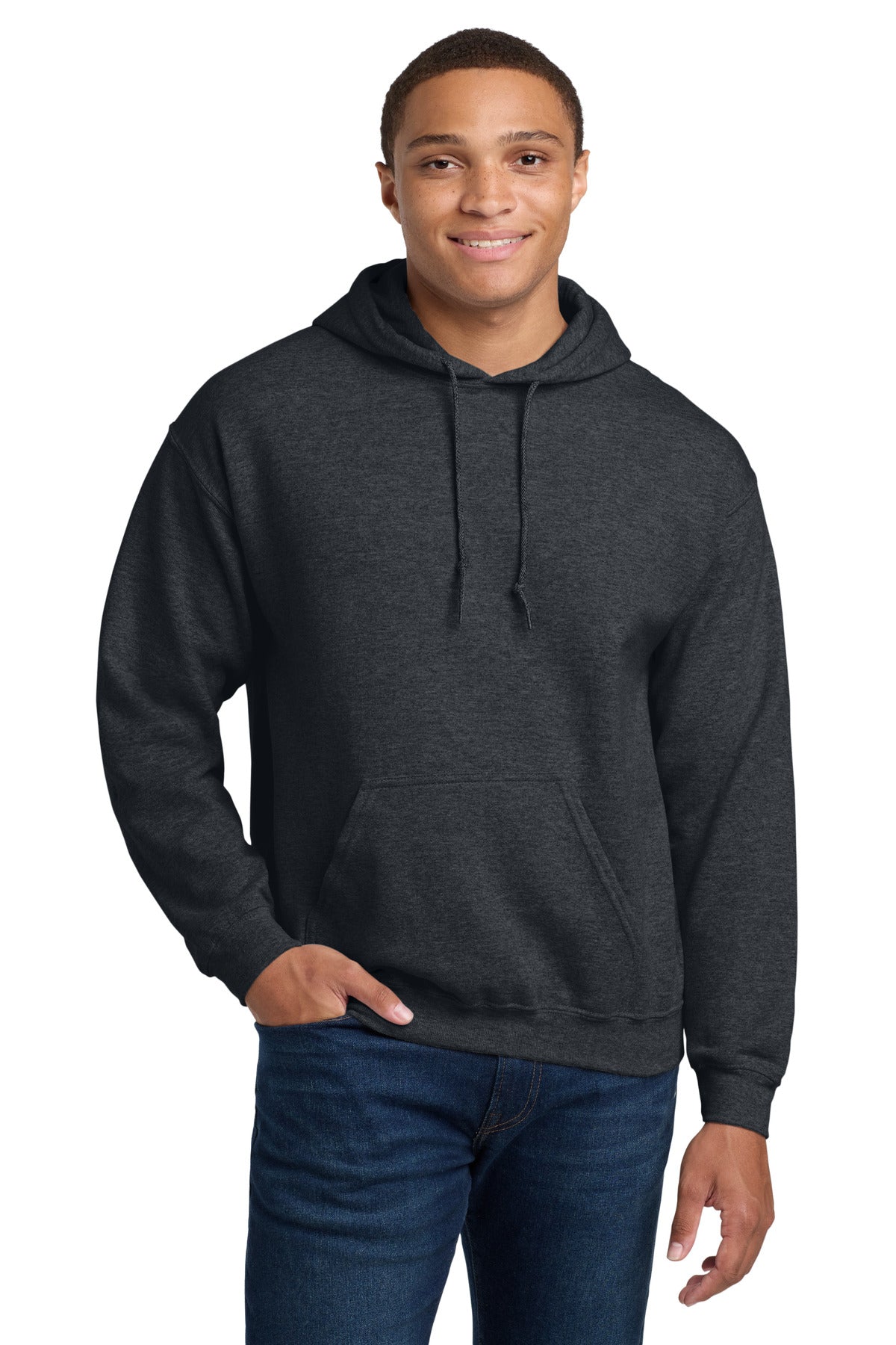 Gildan - Heavy Blend Hooded Sweatshirt.  18500