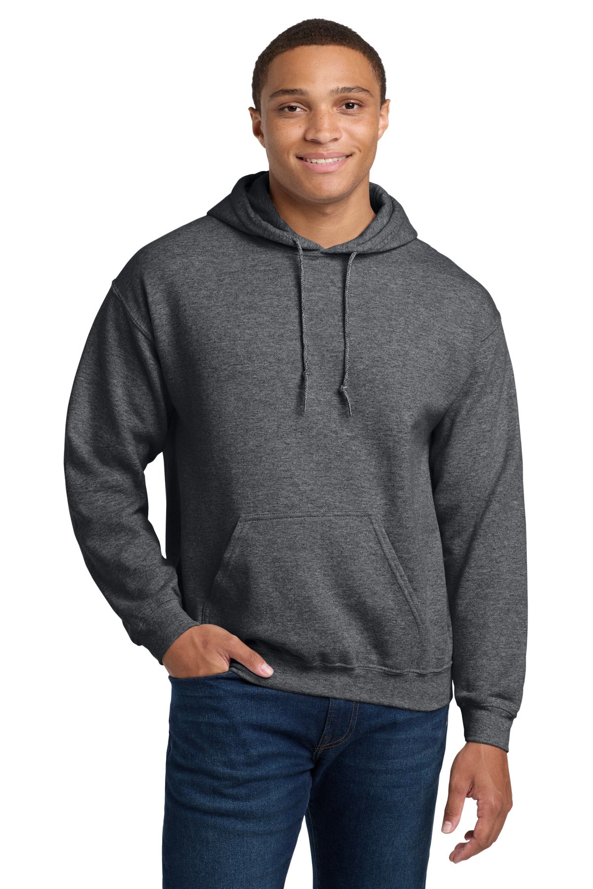 Gildan - Heavy Blend Hooded Sweatshirt.  18500