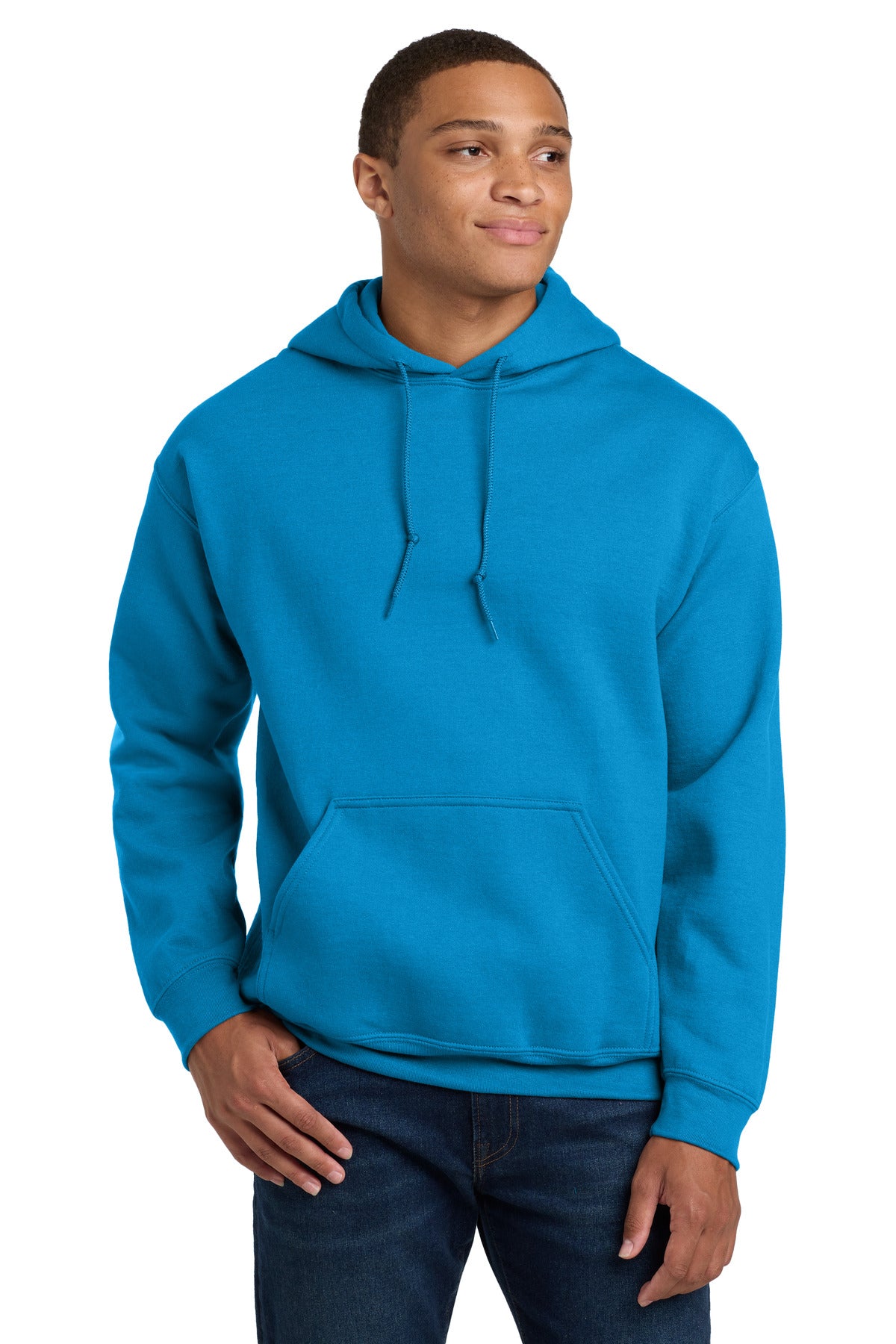 Gildan - Heavy Blend Hooded Sweatshirt.  18500