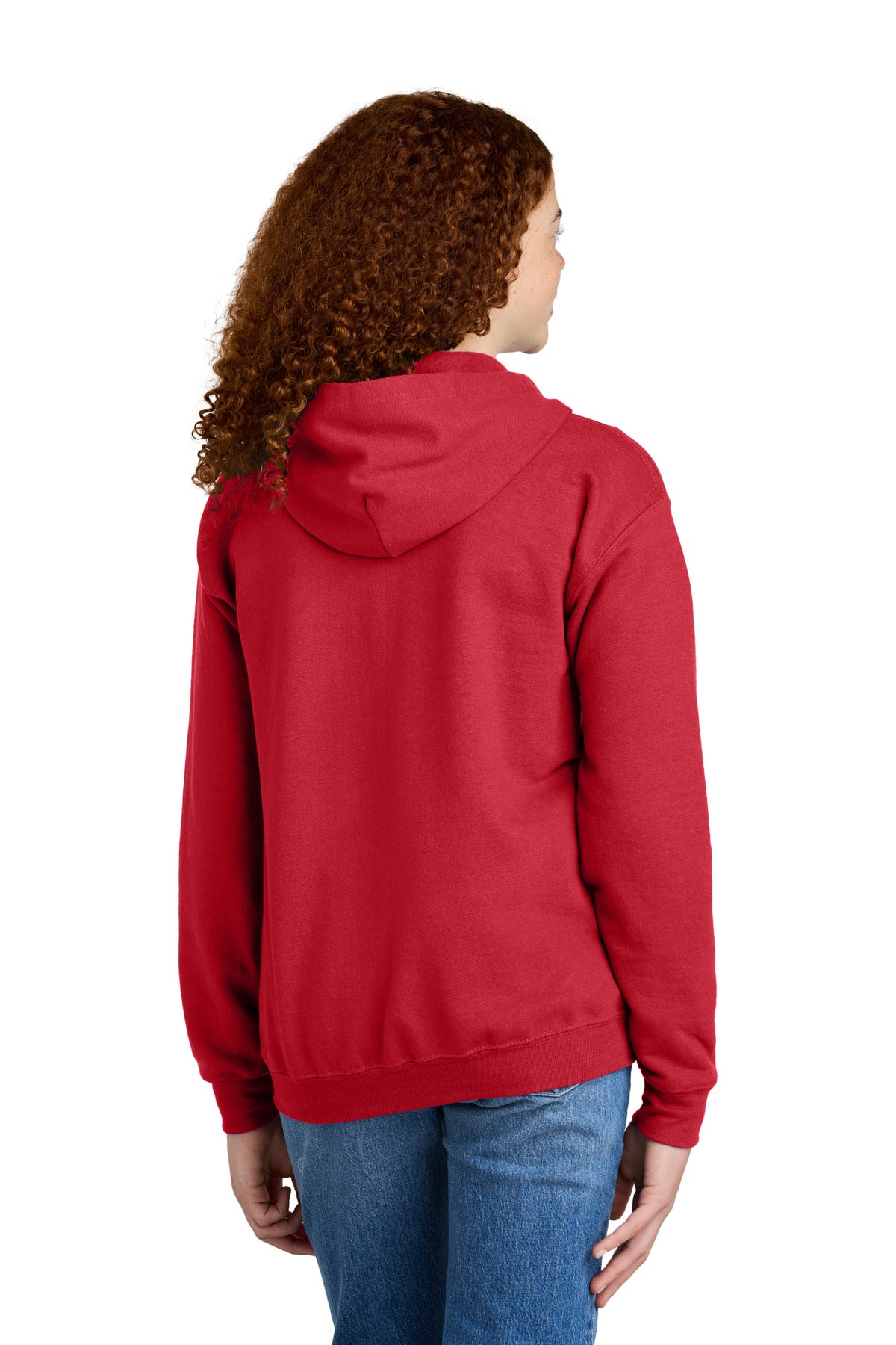 Gildan Youth Heavy Blend Full-Zip Hooded Sweatshirt. 18600B