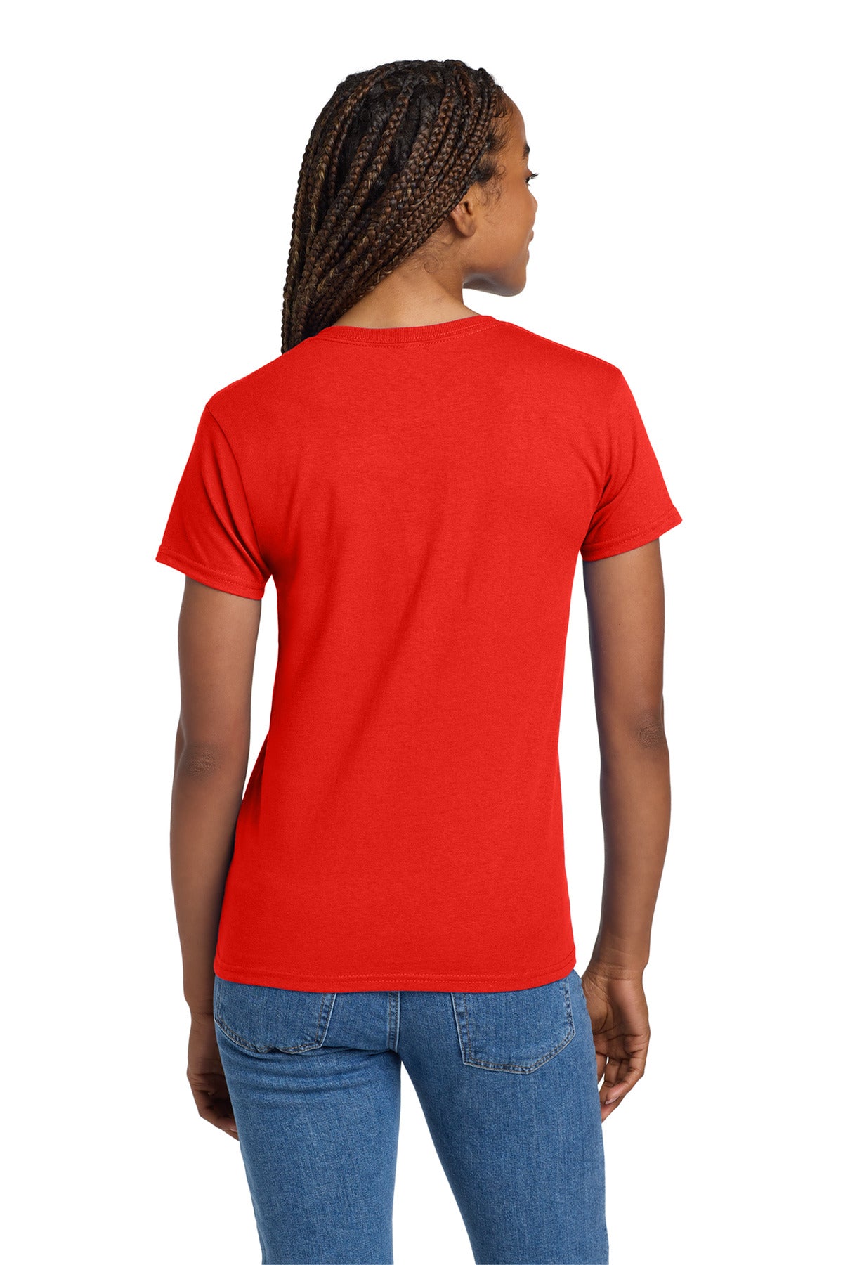 Gildan Women's Ultra Cotton 100% US Cotton T-Shirt. 2000L
