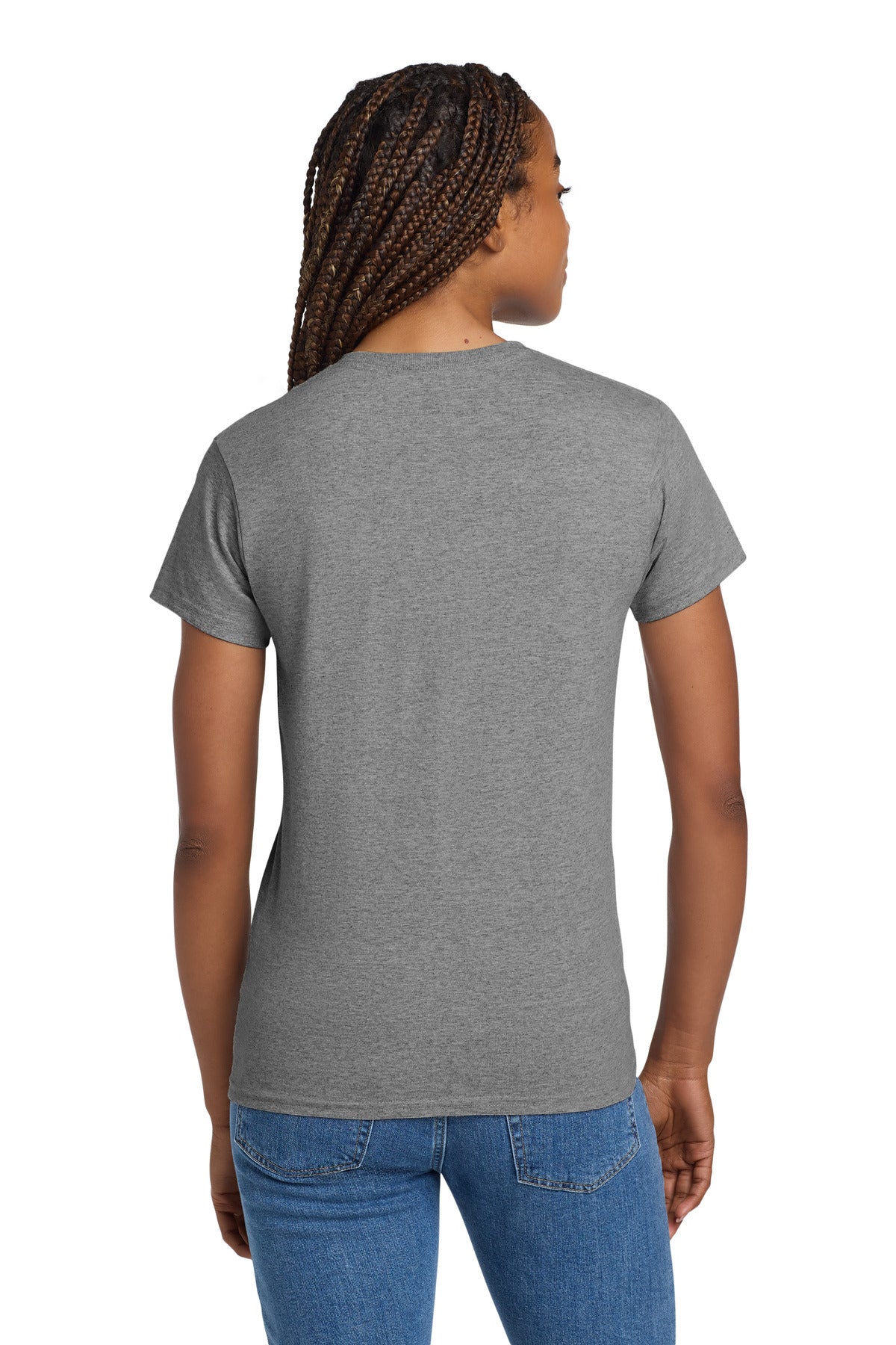 Gildan Women's Ultra Cotton 100% US Cotton T-Shirt. 2000L