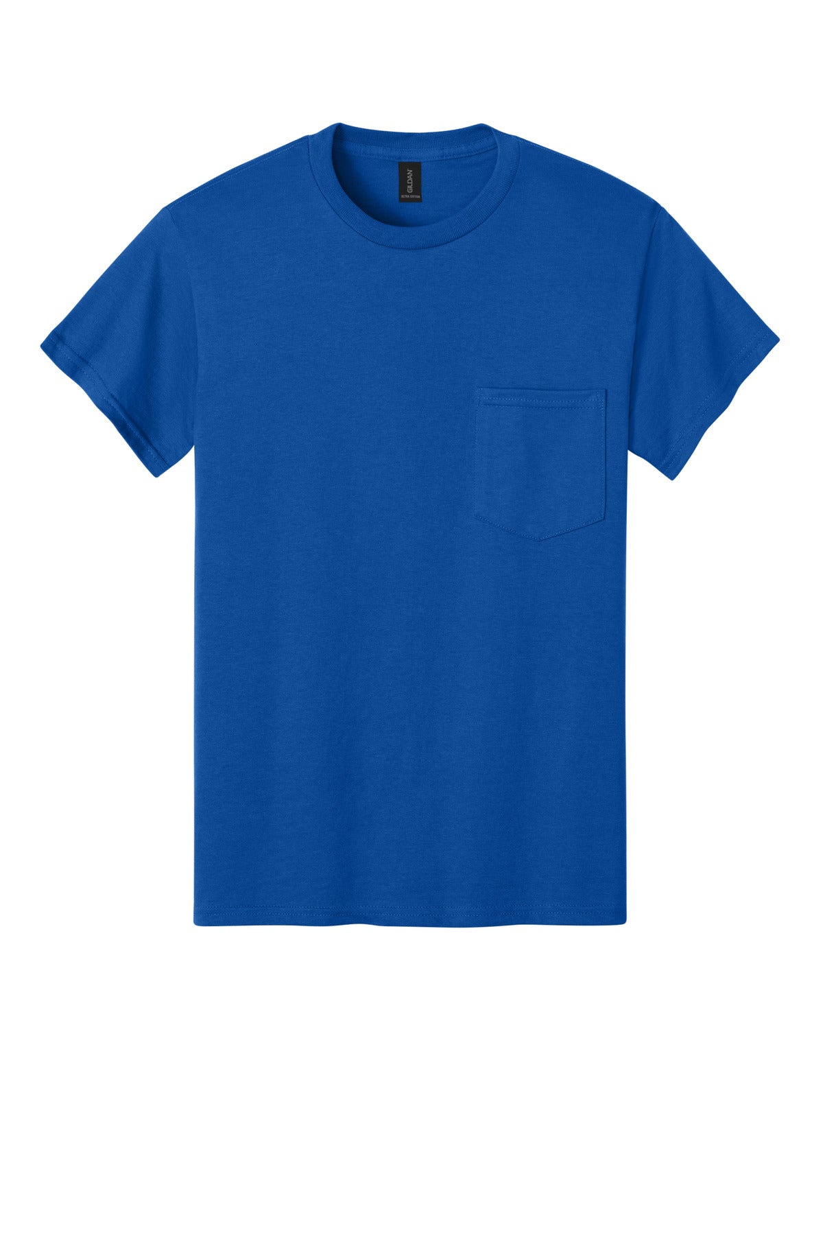 Gildan - Ultra Cotton 100% US Cotton T-Shirt with Pocket.  2300