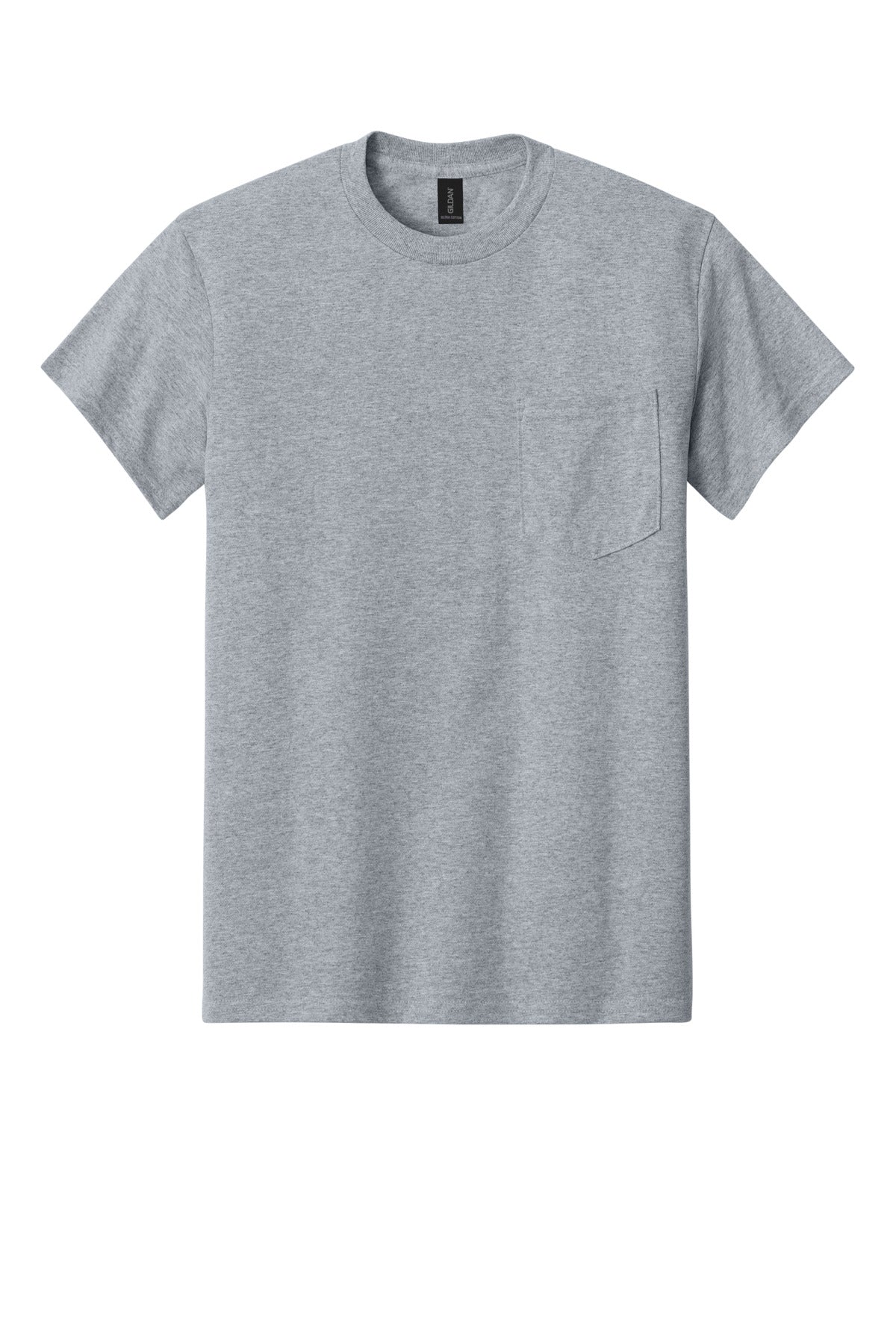 Gildan - Ultra Cotton 100% US Cotton T-Shirt with Pocket.  2300
