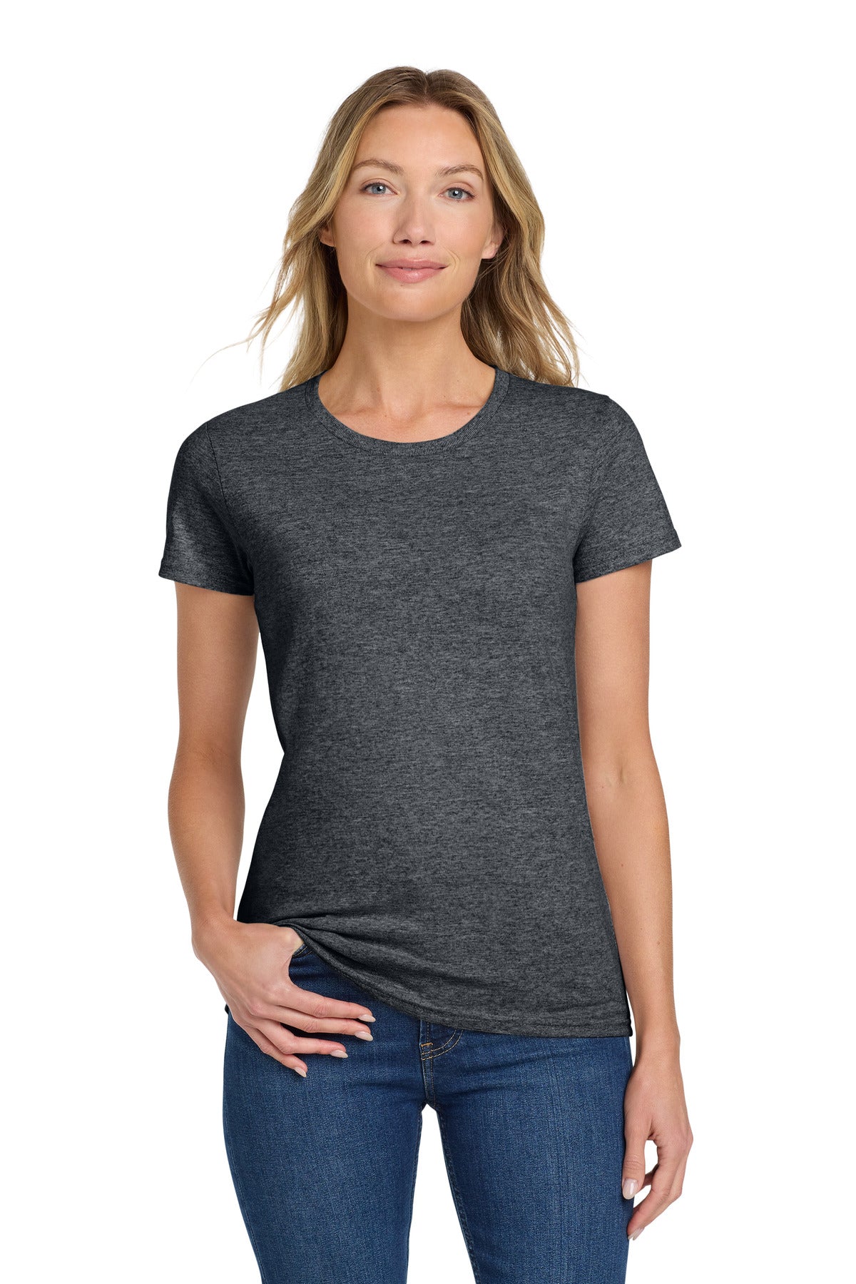 Gildan Women's Heavy Cotton 100% Cotton T-Shirt. 5000L