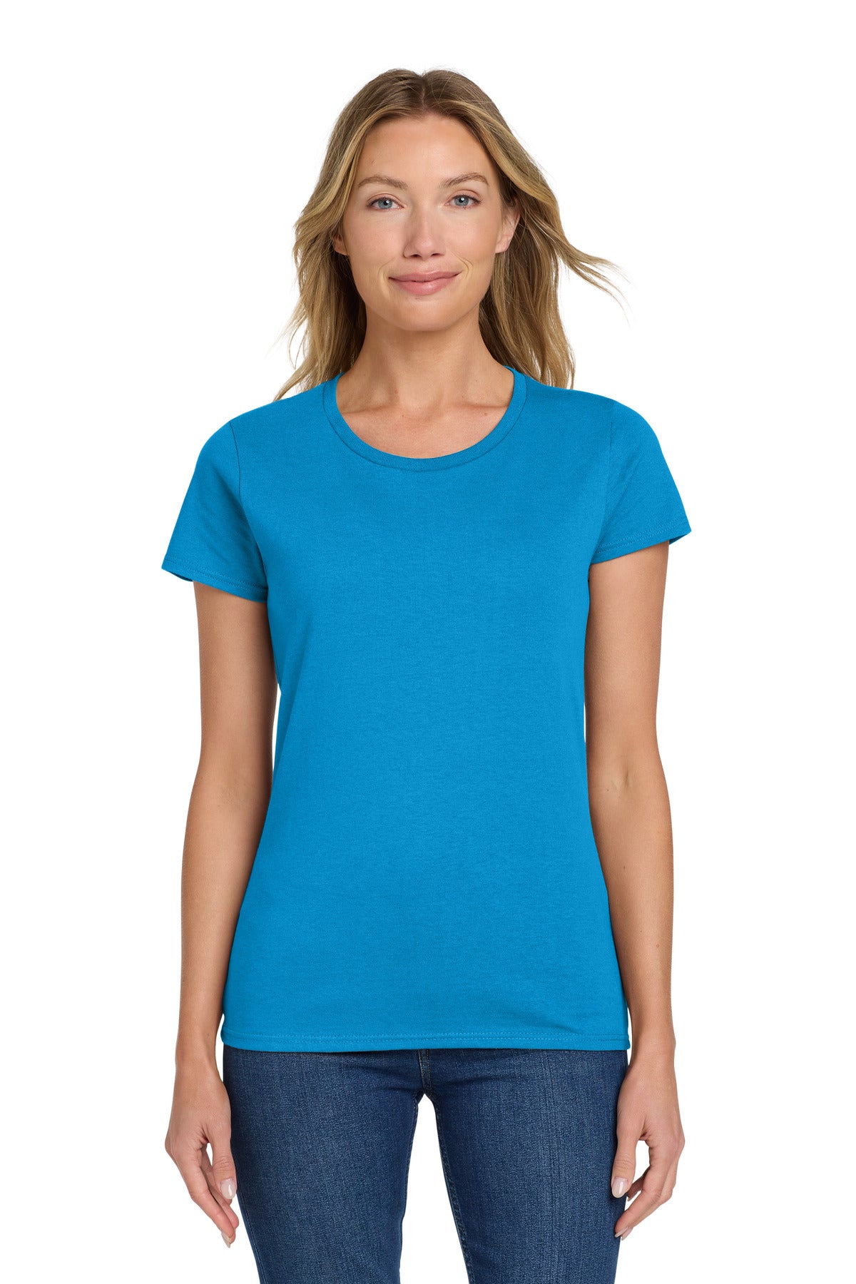 Gildan Women's Heavy Cotton 100% Cotton T-Shirt. 5000L