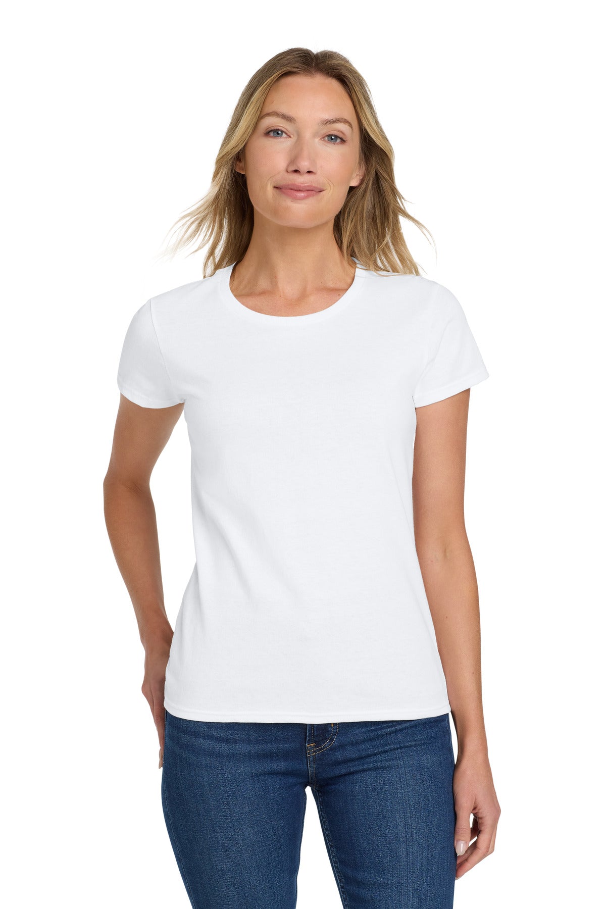 Gildan Women's Heavy Cotton 100% Cotton T-Shirt. 5000L