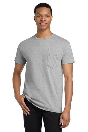 Gildan  Heavy Cotton  100% Cotton Pocket T-Shirt. 5300
