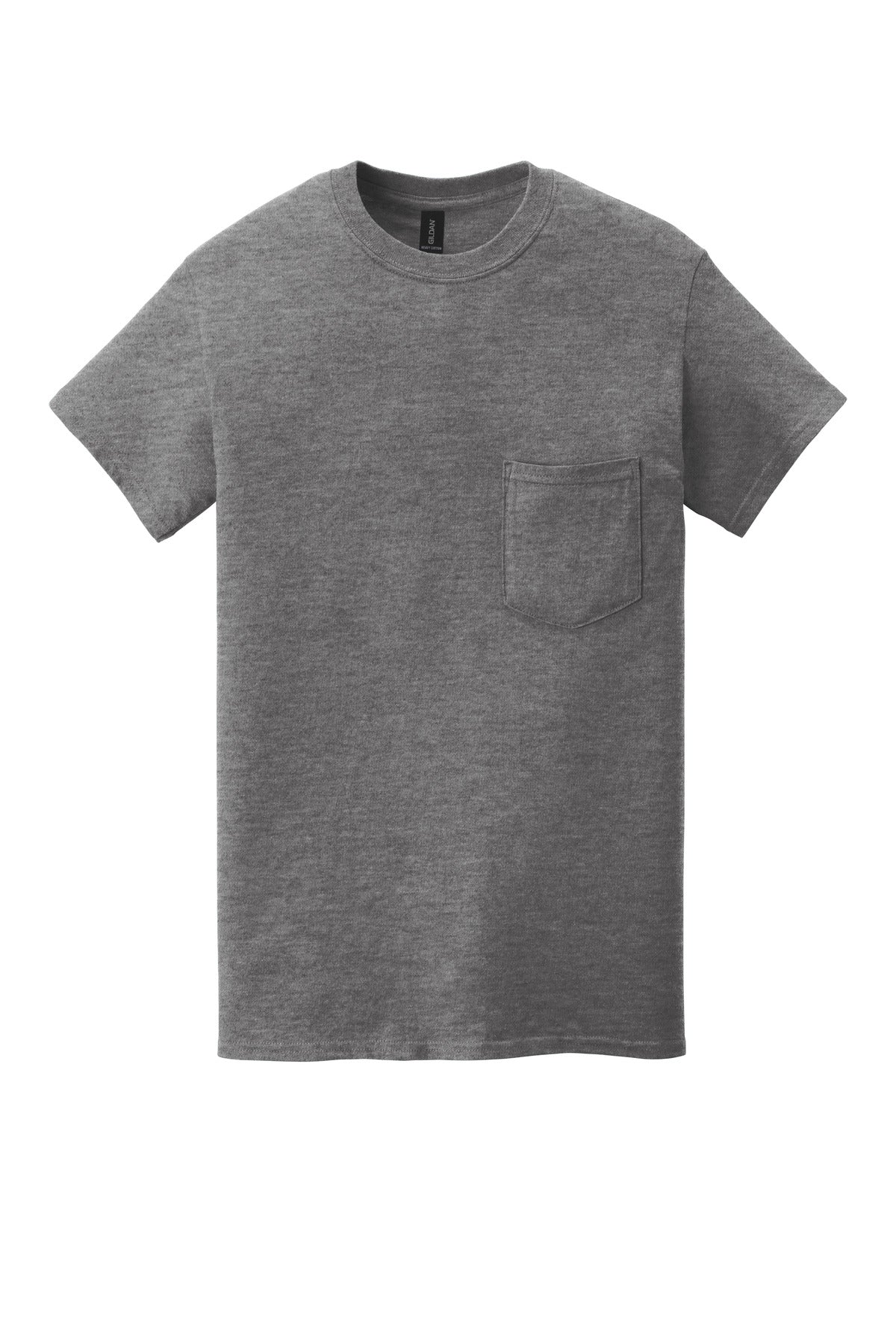 Gildan  Heavy Cotton  100% Cotton Pocket T-Shirt. 5300