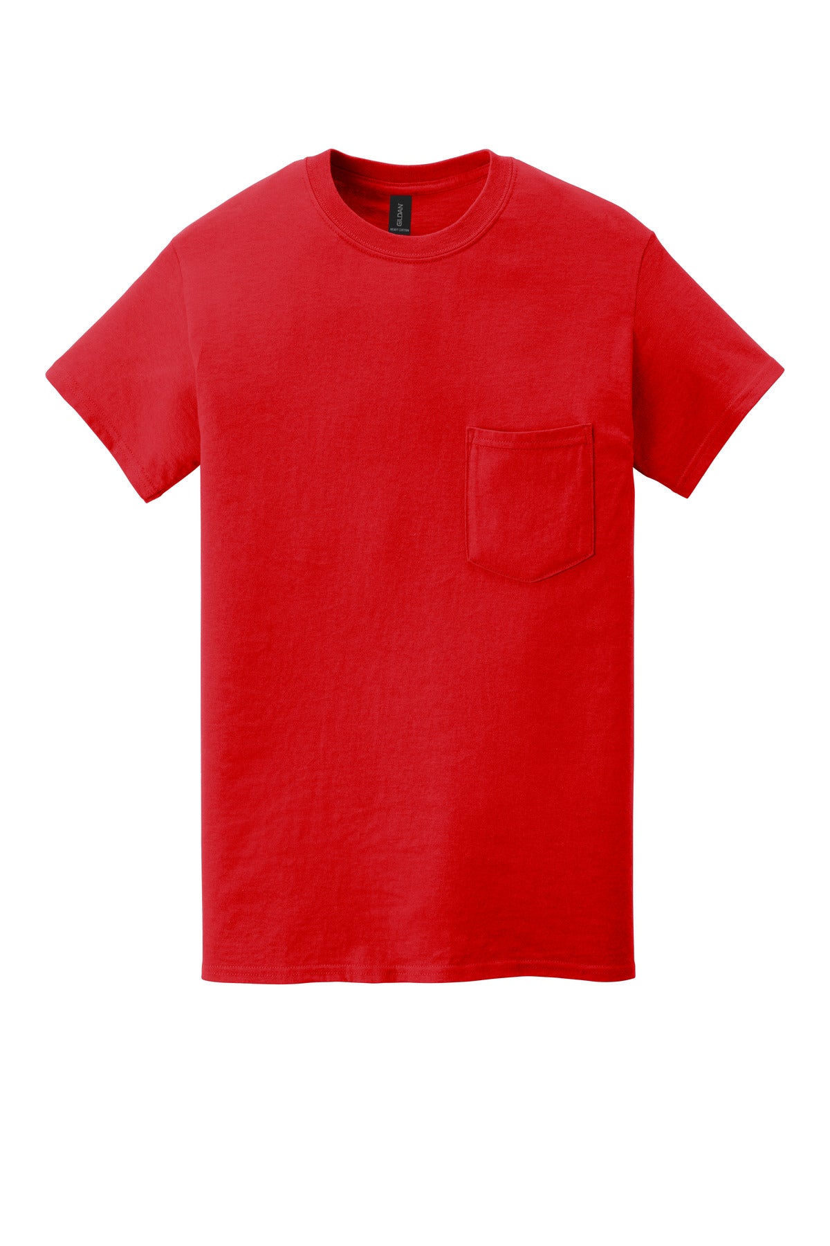 Gildan  Heavy Cotton  100% Cotton Pocket T-Shirt. 5300