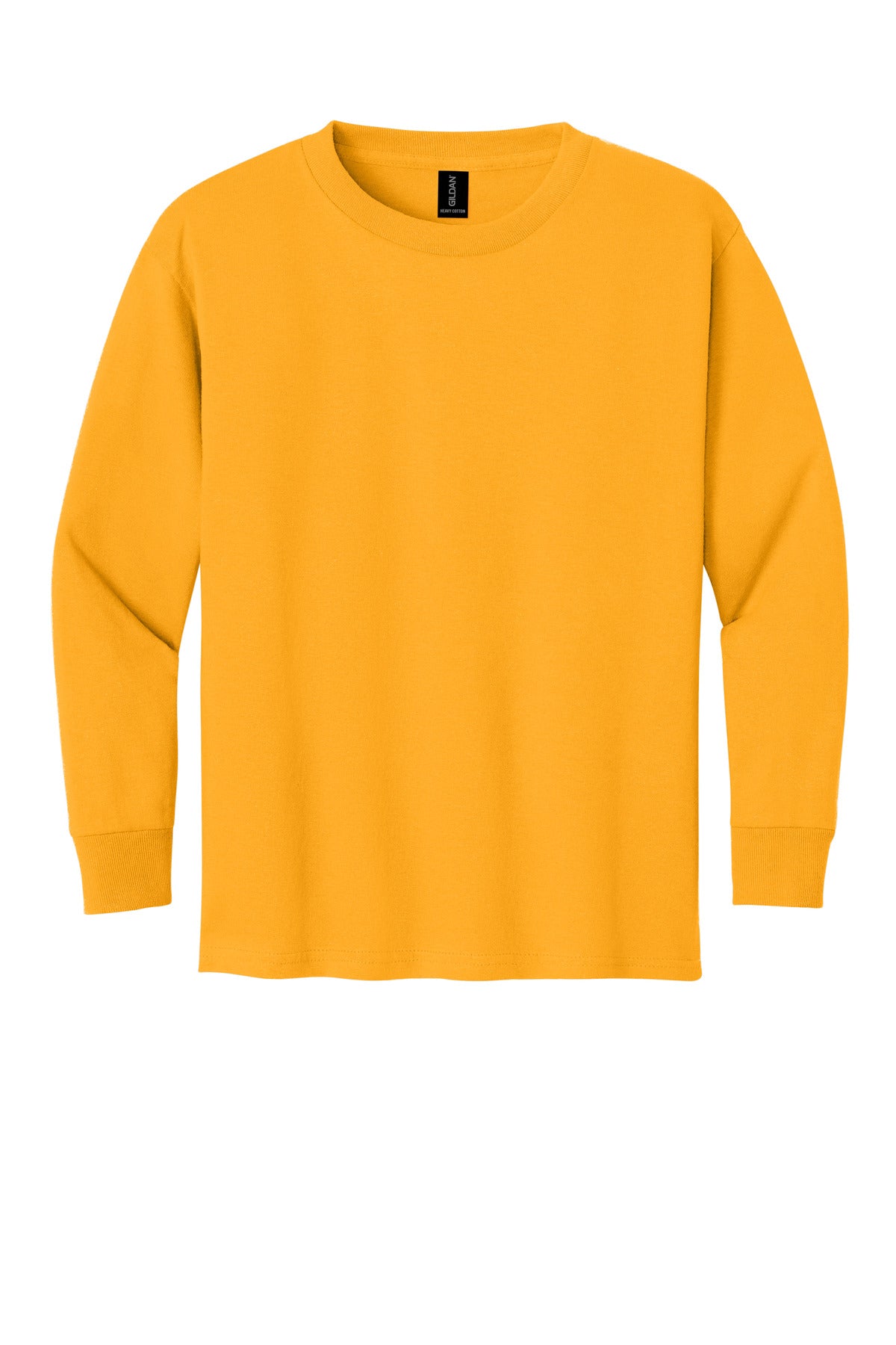 Gildan Youth Heavy Cotton 100% Cotton Long Sleeve T-Shirt. 5400B