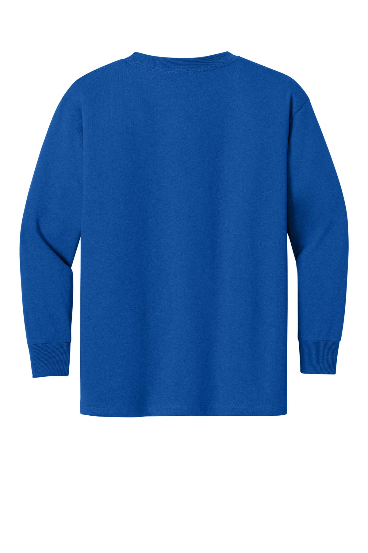 Gildan Youth Heavy Cotton 100% Cotton Long Sleeve T-Shirt. 5400B