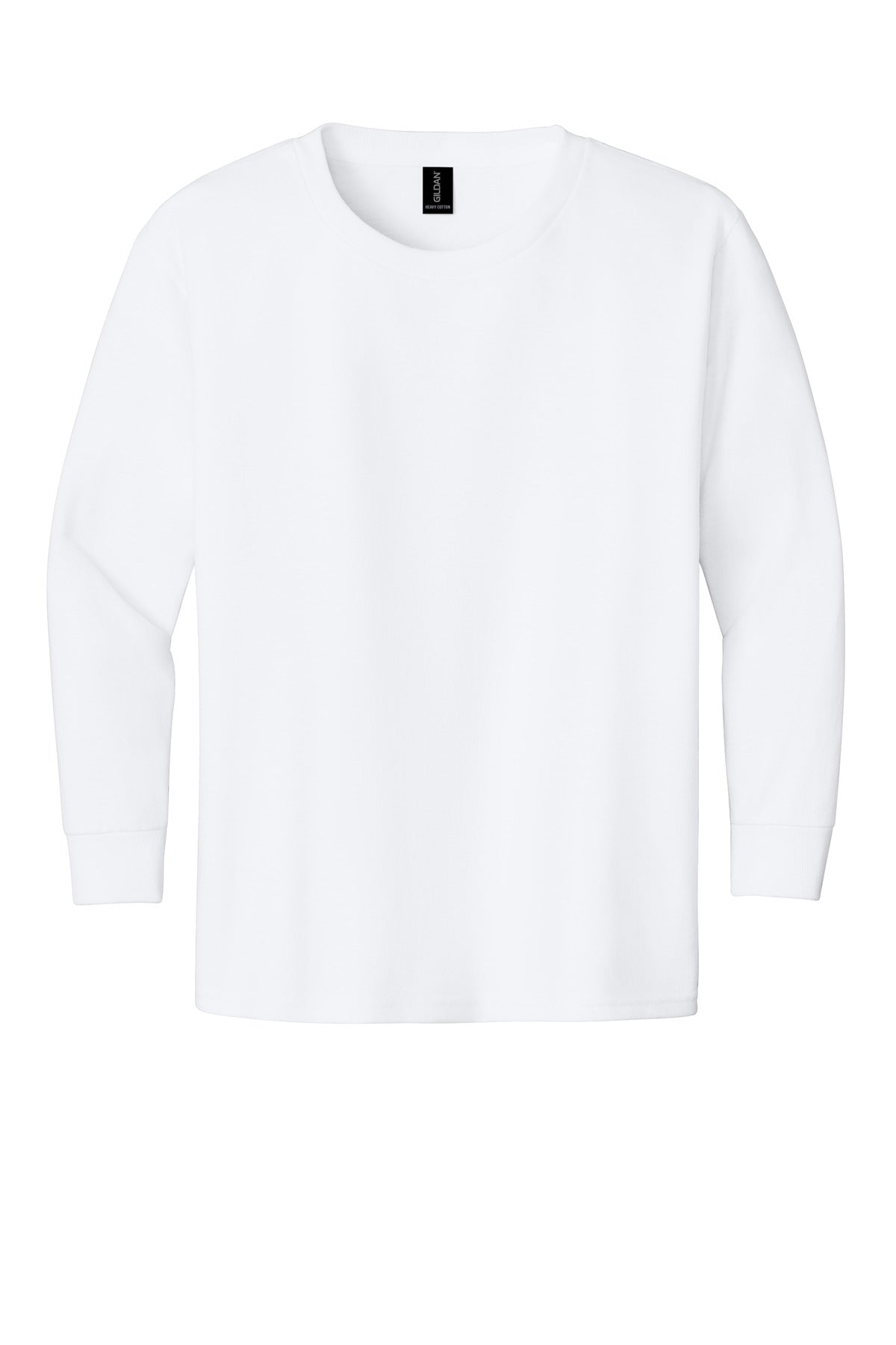Gildan Youth Heavy Cotton 100% Cotton Long Sleeve T-Shirt. 5400B