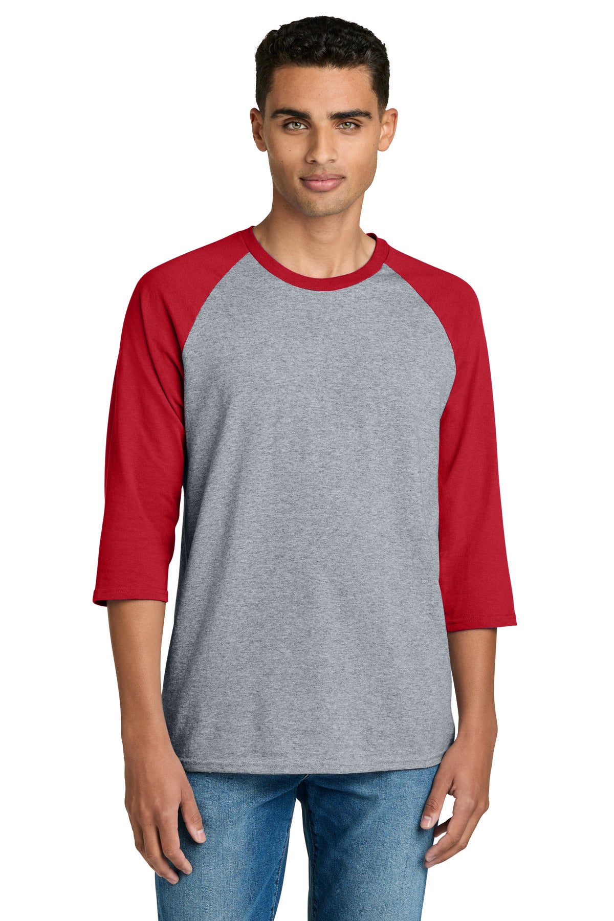 Gildan Heavy Cotton 3/4-Sleeve Raglan T-Shirt. 5700