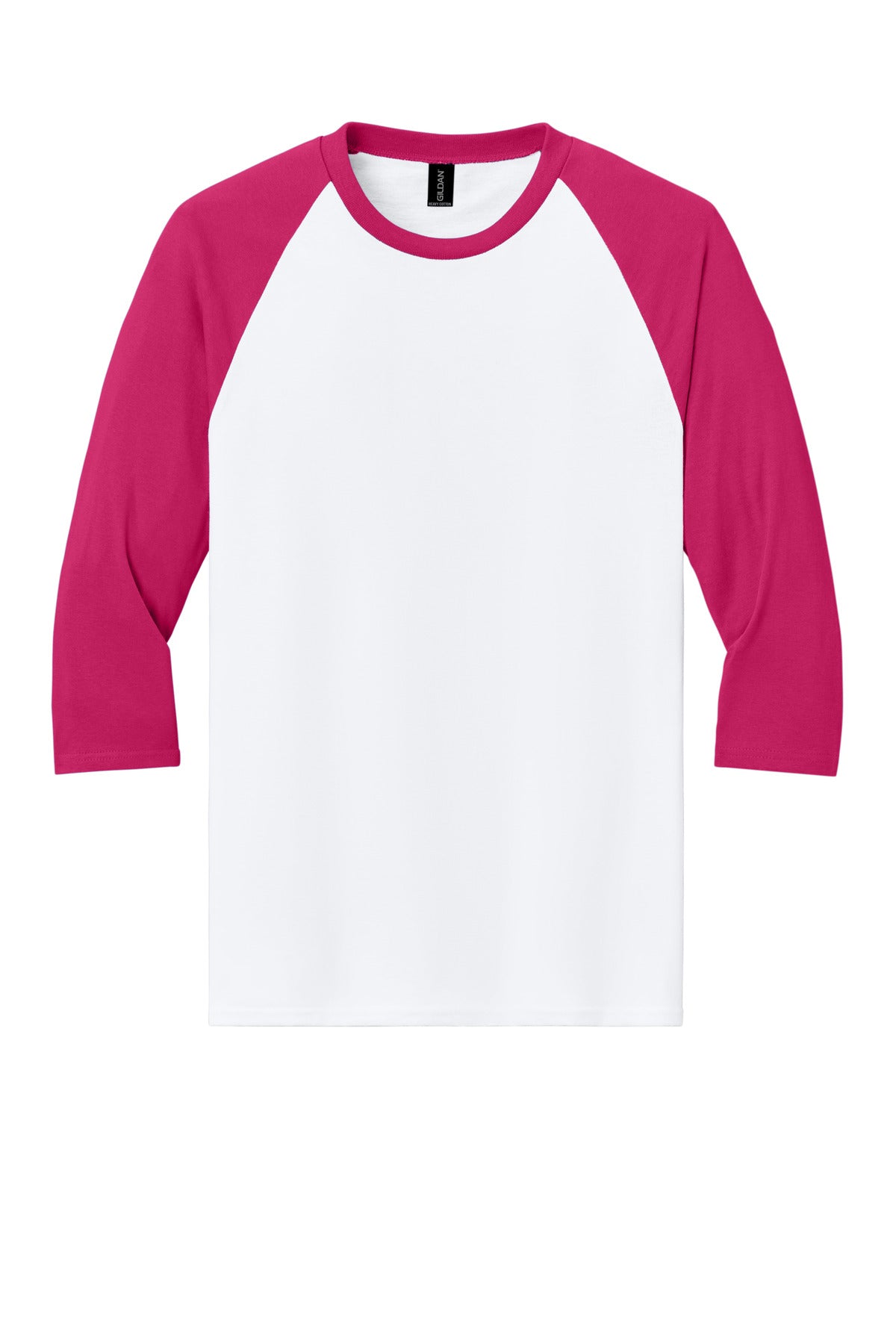 Gildan Heavy Cotton 3/4-Sleeve Raglan T-Shirt. 5700