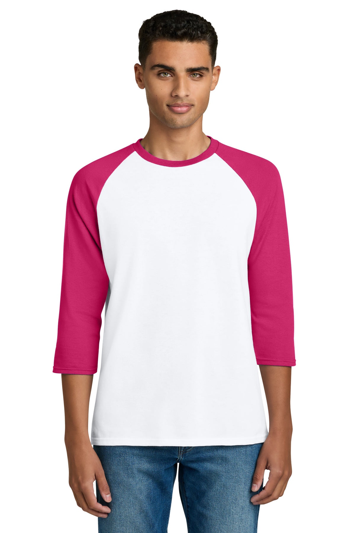 Gildan Heavy Cotton 3/4-Sleeve Raglan T-Shirt. 5700