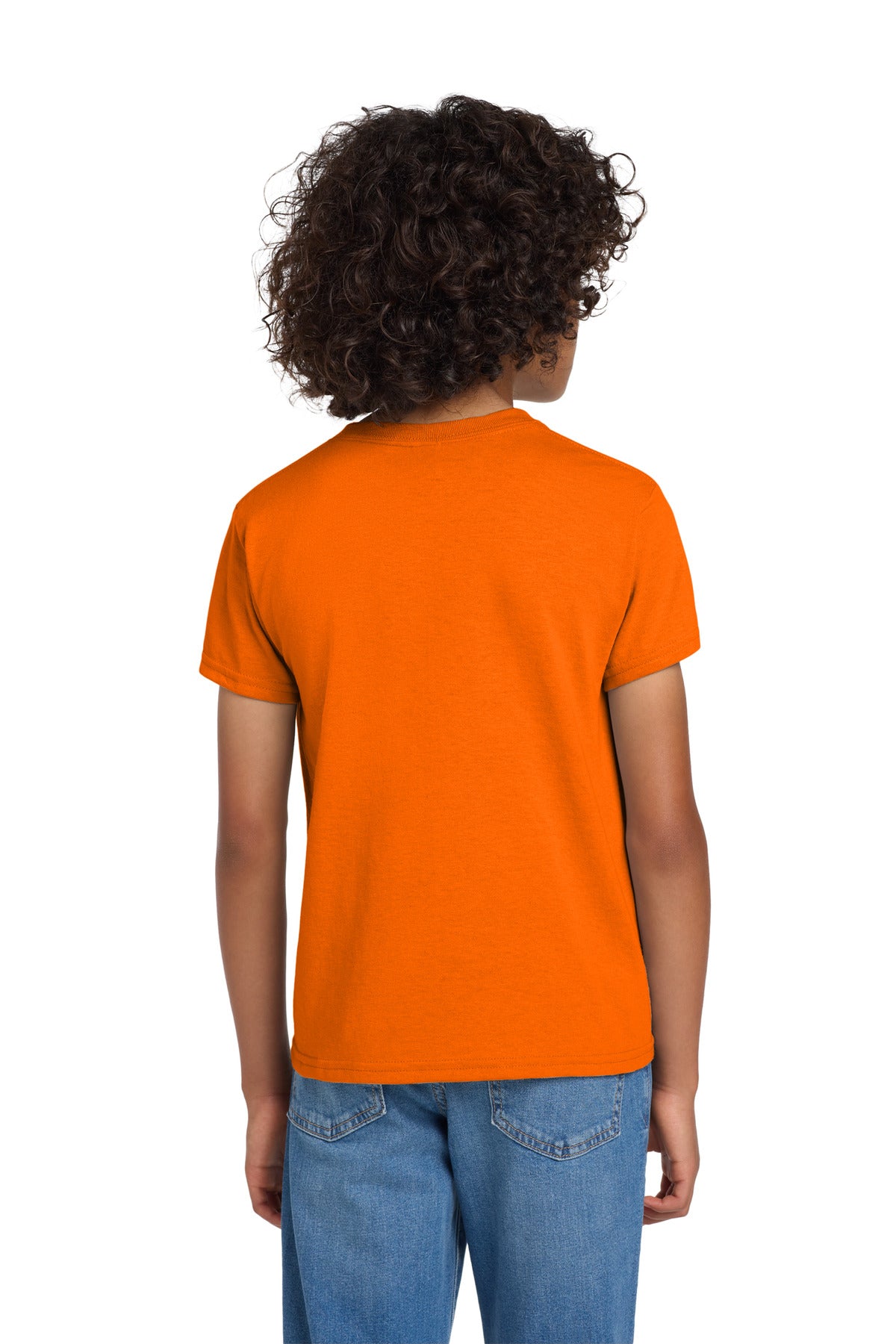 Gildan Youth DryBlend 50 Cotton/50 Poly T-Shirt.  8000B