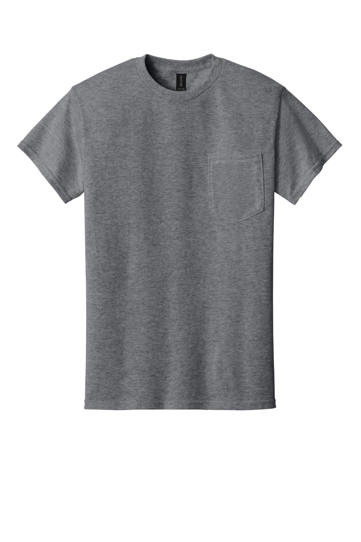 Gildan - DryBlend 50 Cotton/50 Poly Pocket T-Shirt. 8300