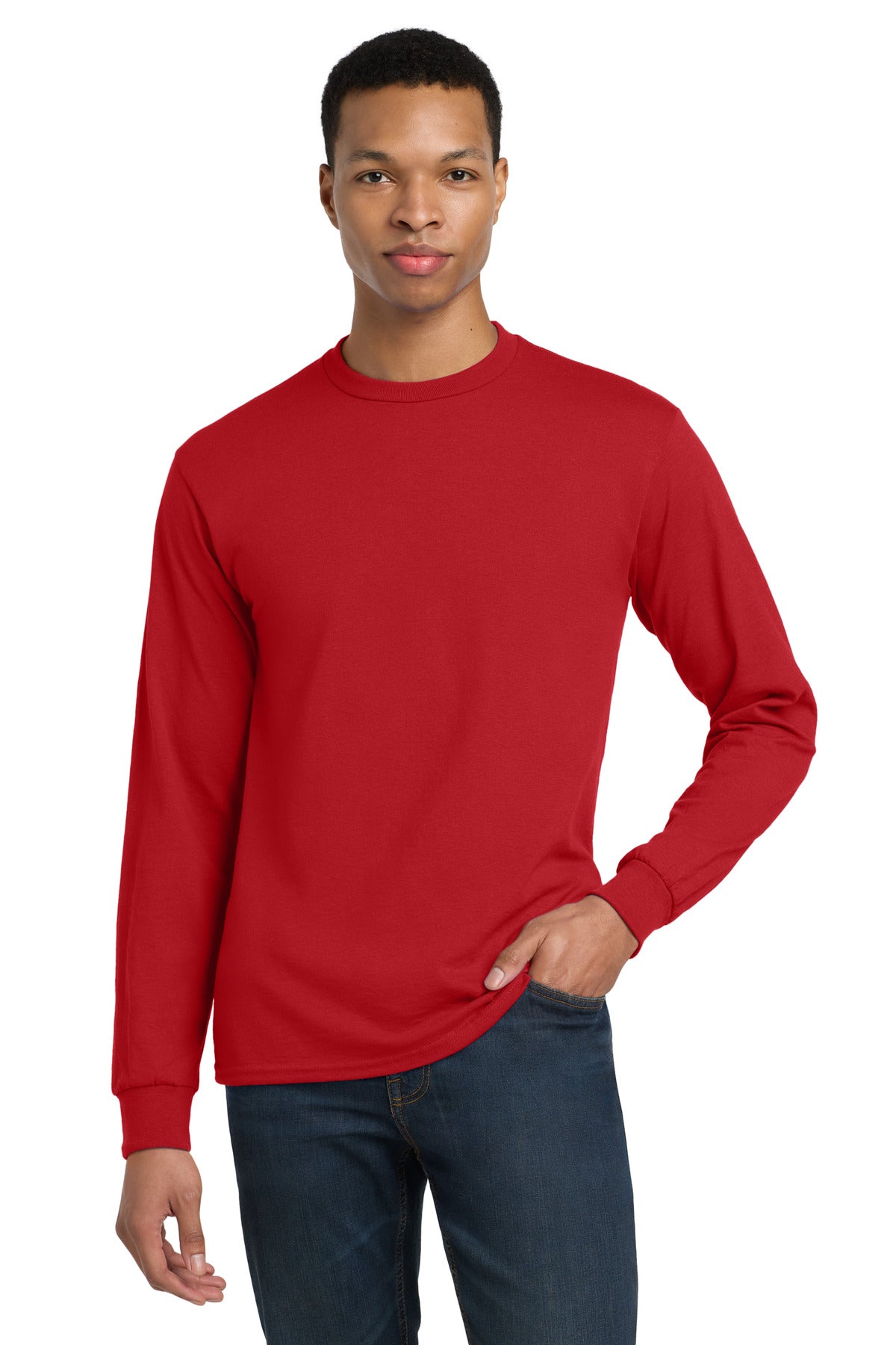 Gildan - DryBlend 50 Cotton/50 Poly Long Sleeve T-Shirt. 8400