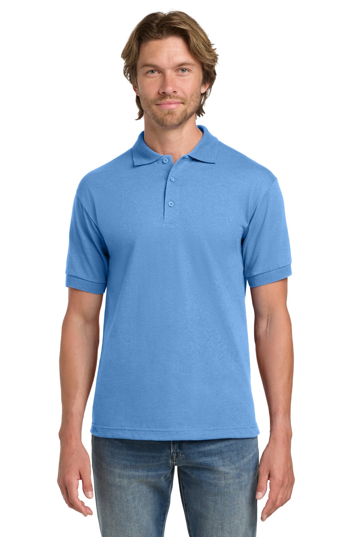 Gildan - DryBlend 6-Ounce Jersey Knit Sport Shirt.  8800