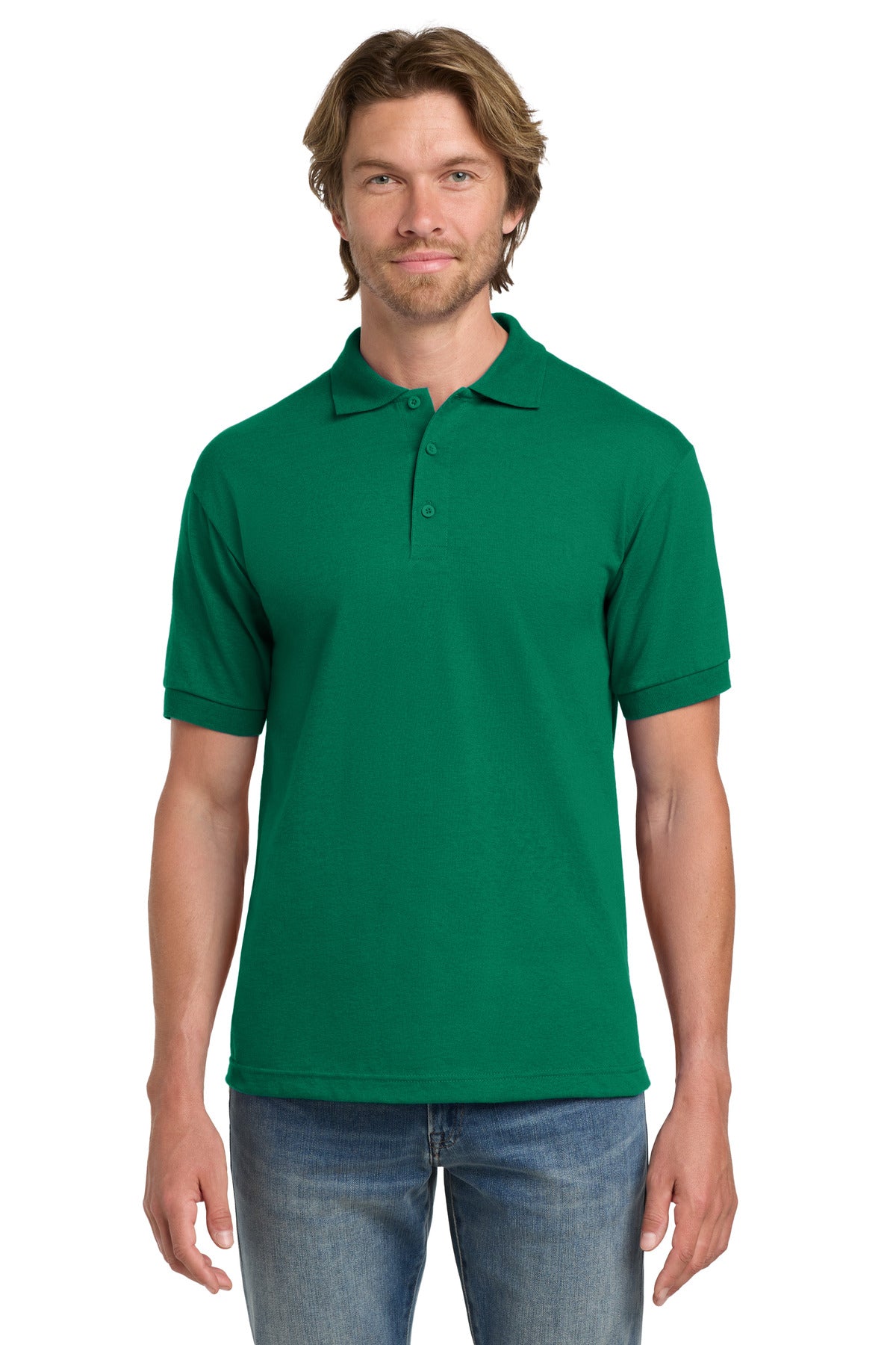Gildan - DryBlend 6-Ounce Jersey Knit Sport Shirt.  8800