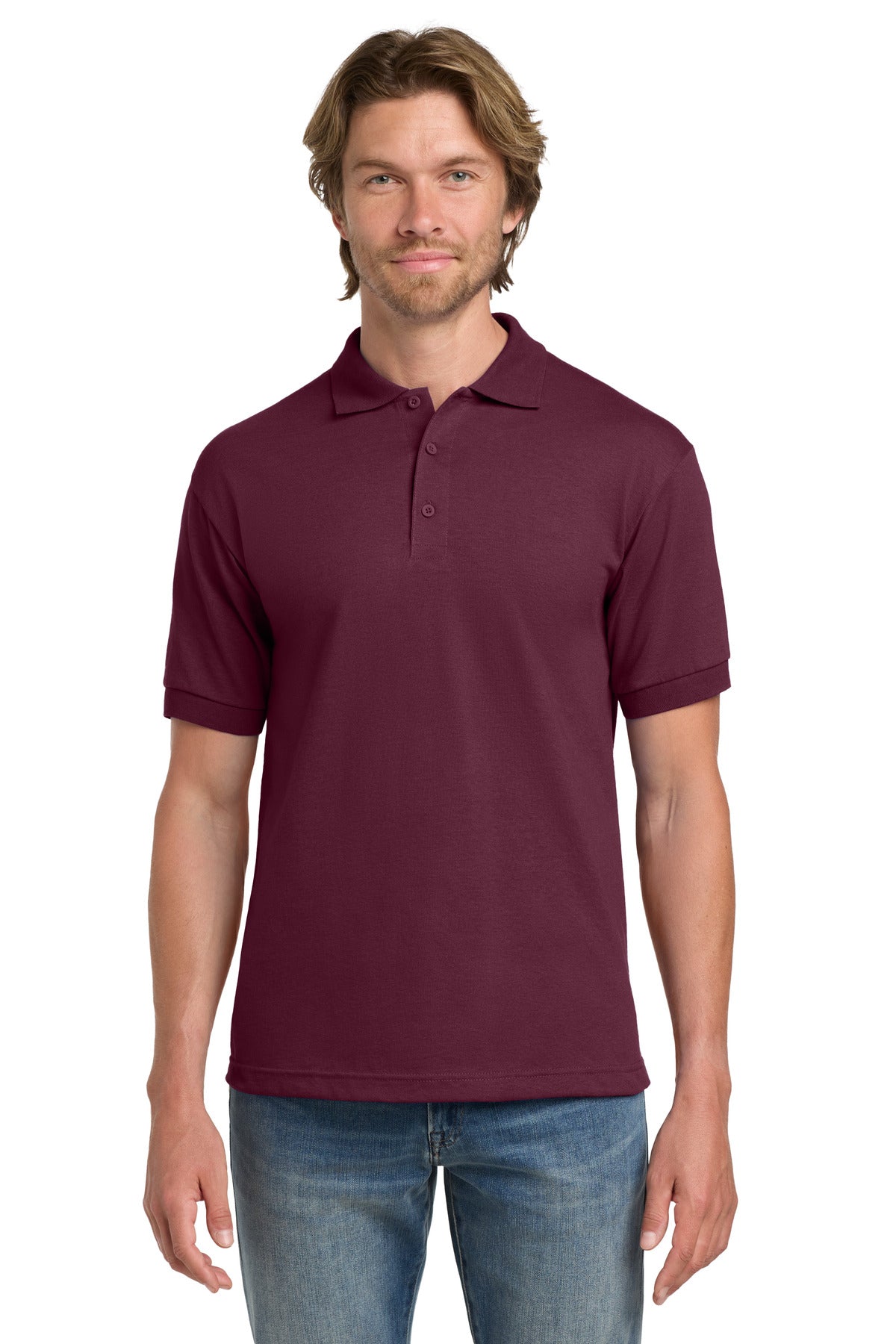 Gildan - DryBlend 6-Ounce Jersey Knit Sport Shirt.  8800