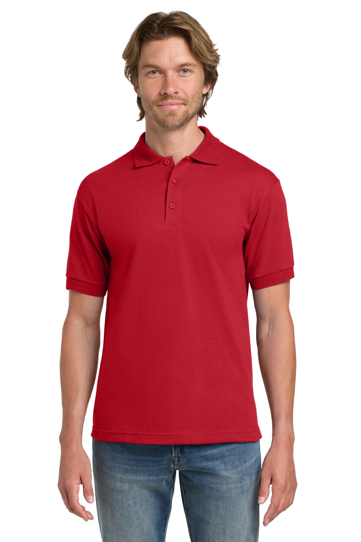 Gildan - DryBlend 6-Ounce Jersey Knit Sport Shirt.  8800