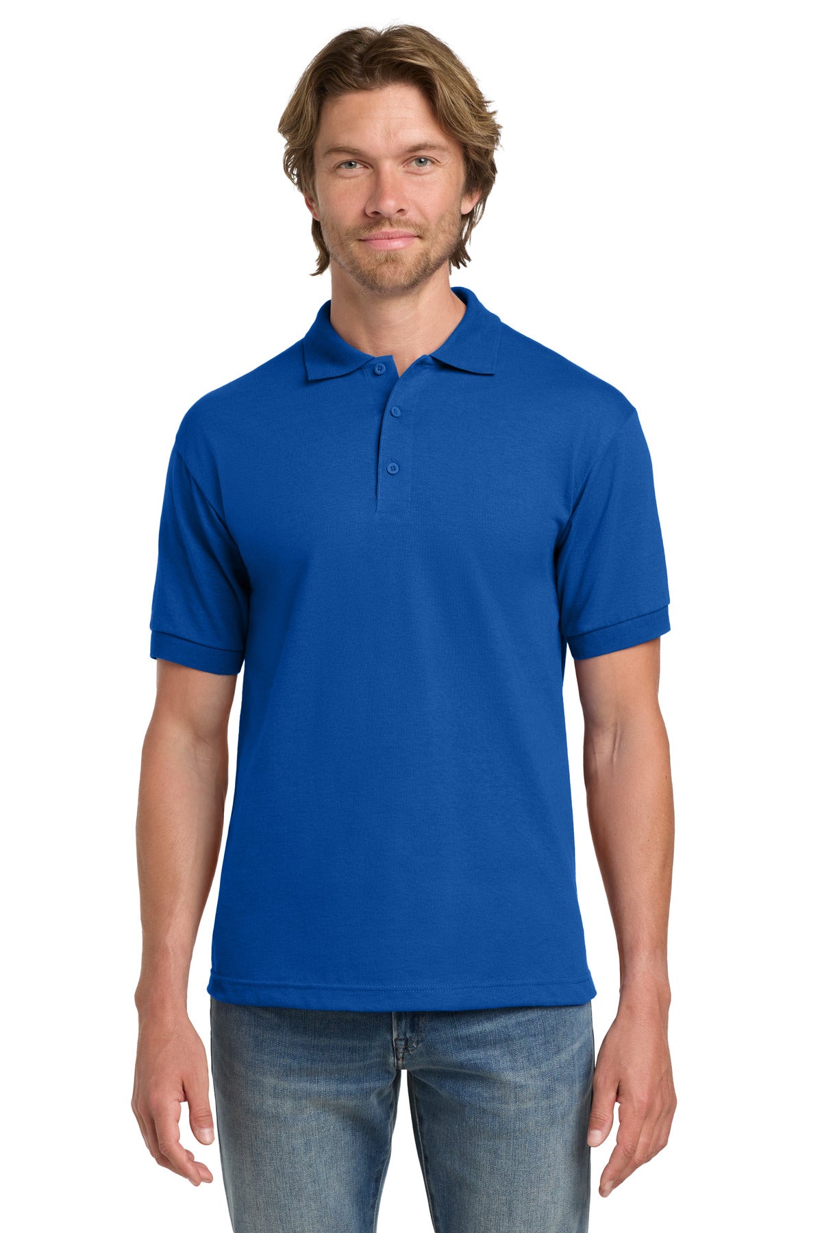 Gildan - DryBlend 6-Ounce Jersey Knit Sport Shirt.  8800