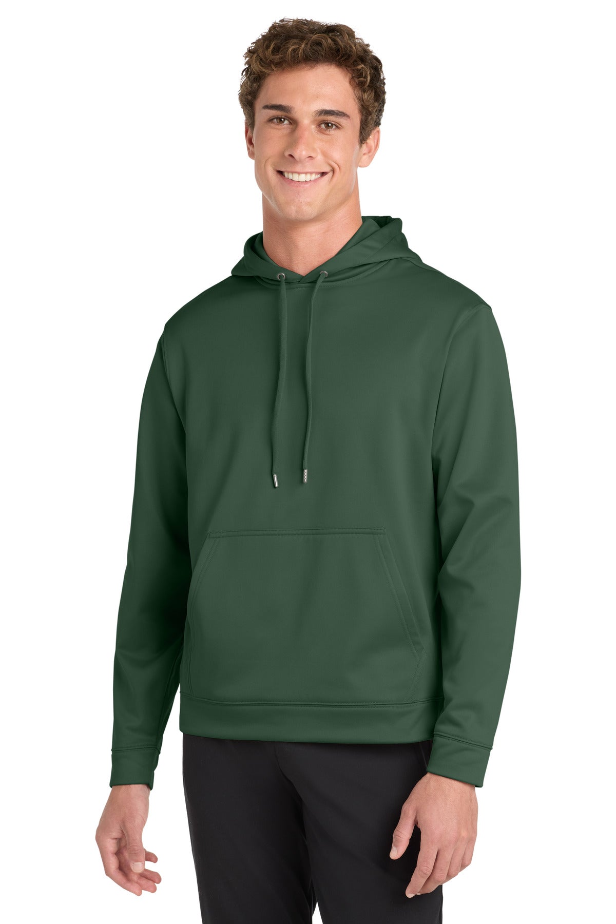 Sport-Tek Sport-Wick Fleece Hooded Pullover.  F244
