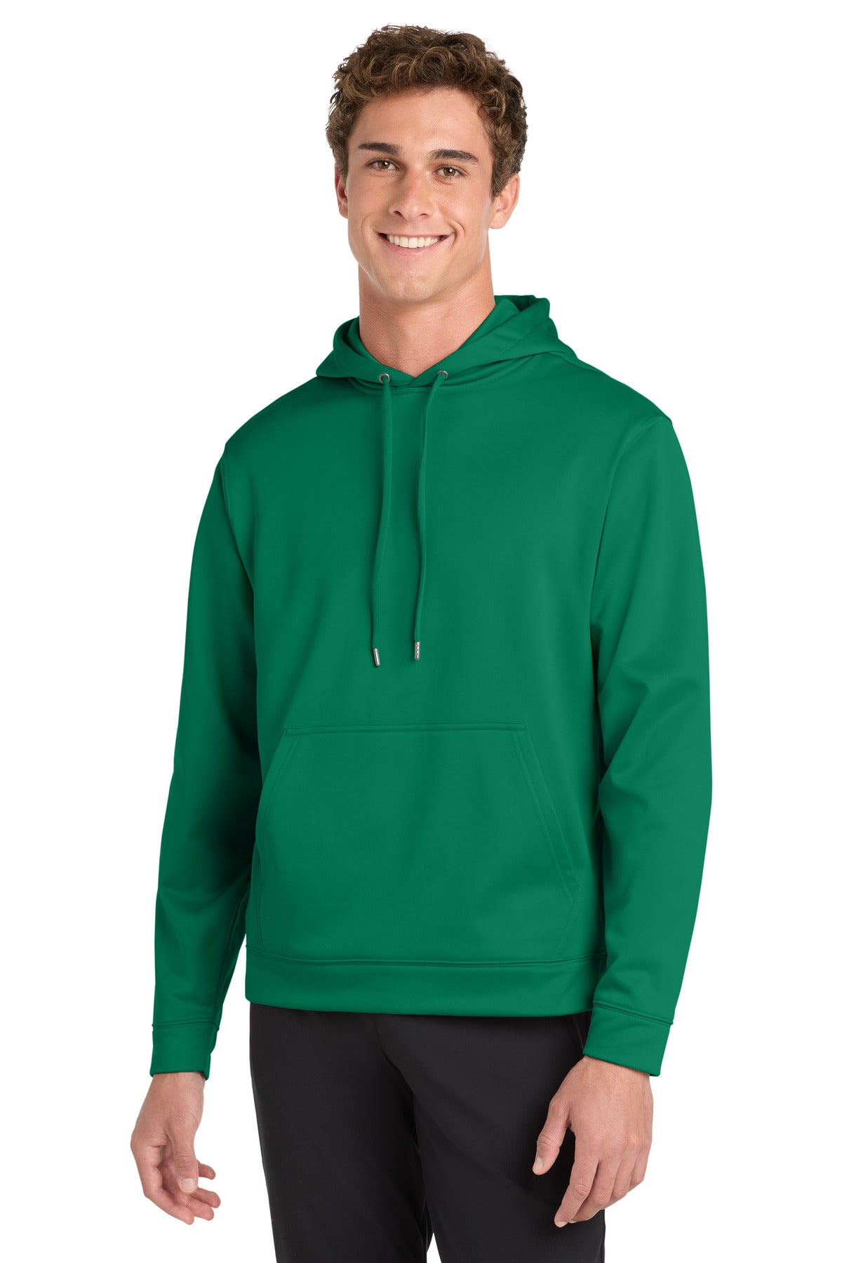 Sport-Tek Sport-Wick Fleece Hooded Pullover.  F244