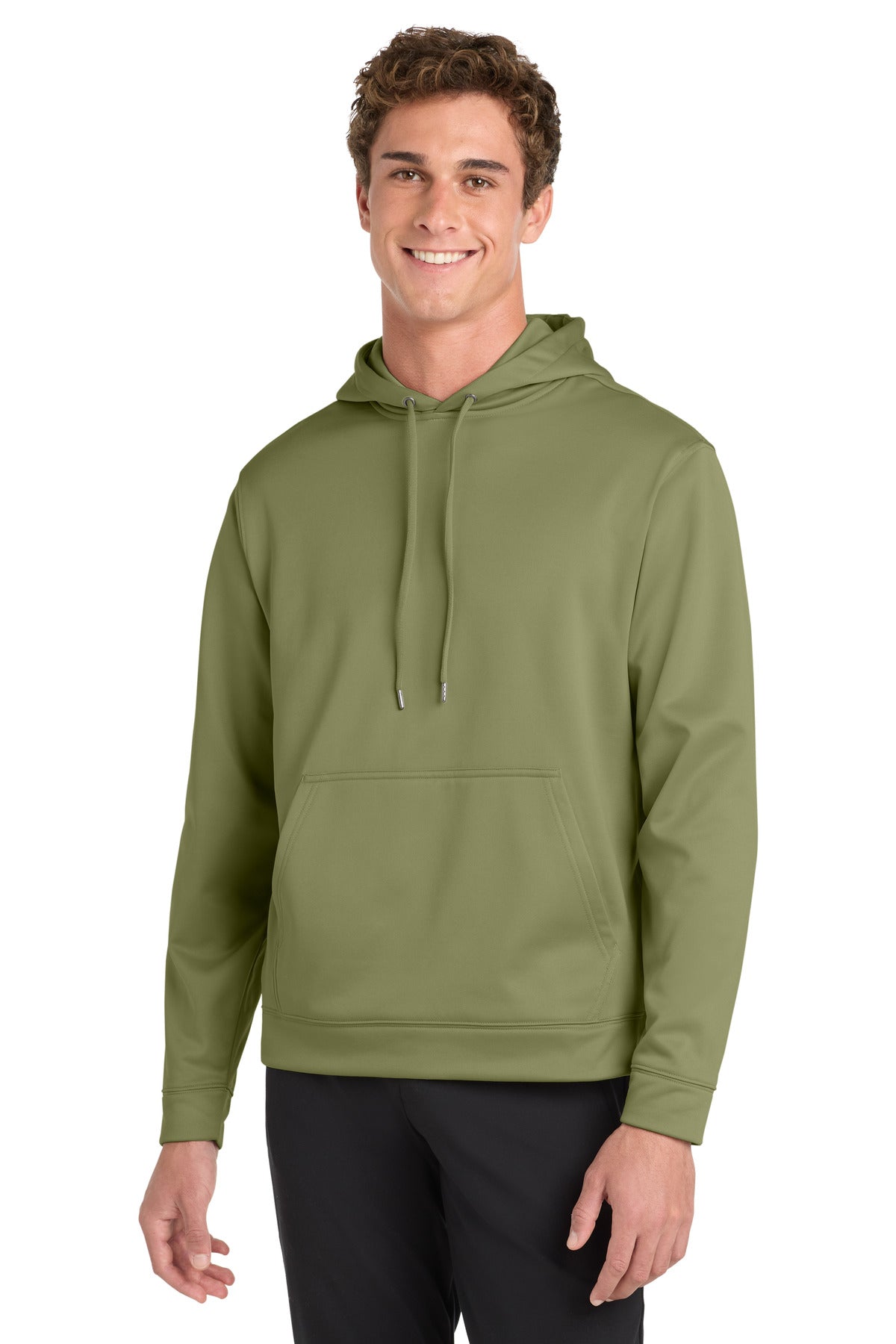 Sport-Tek Sport-Wick Fleece Hooded Pullover.  F244