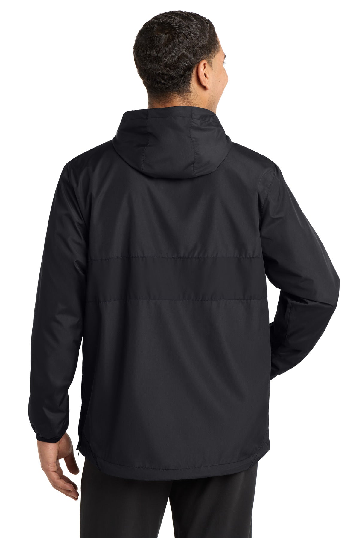 Sport-Tek Zipped Pocket Anorak. JST65