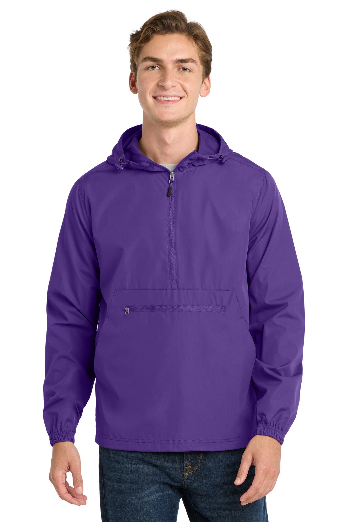 Sport-Tek  Packable Anorak. JST66