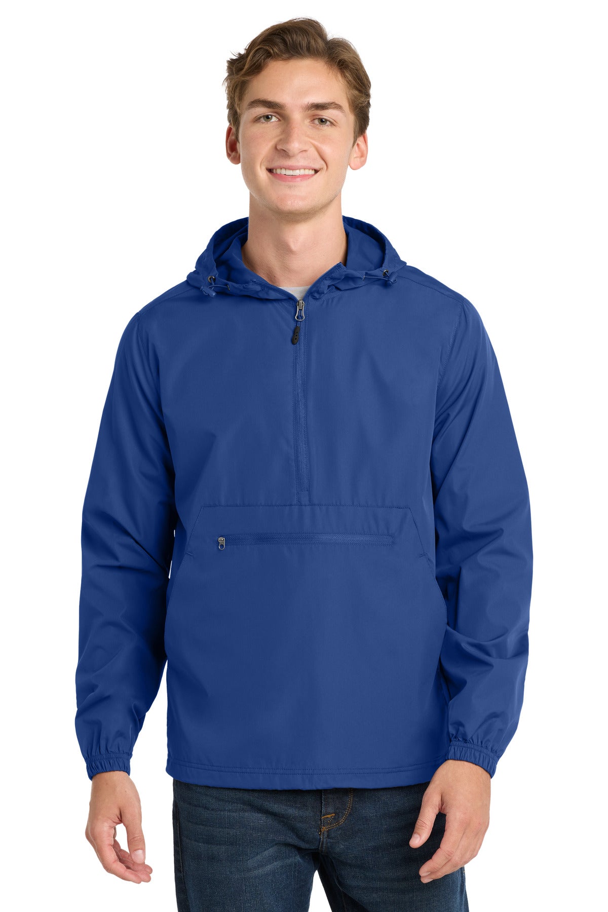 Sport-Tek  Packable Anorak. JST66