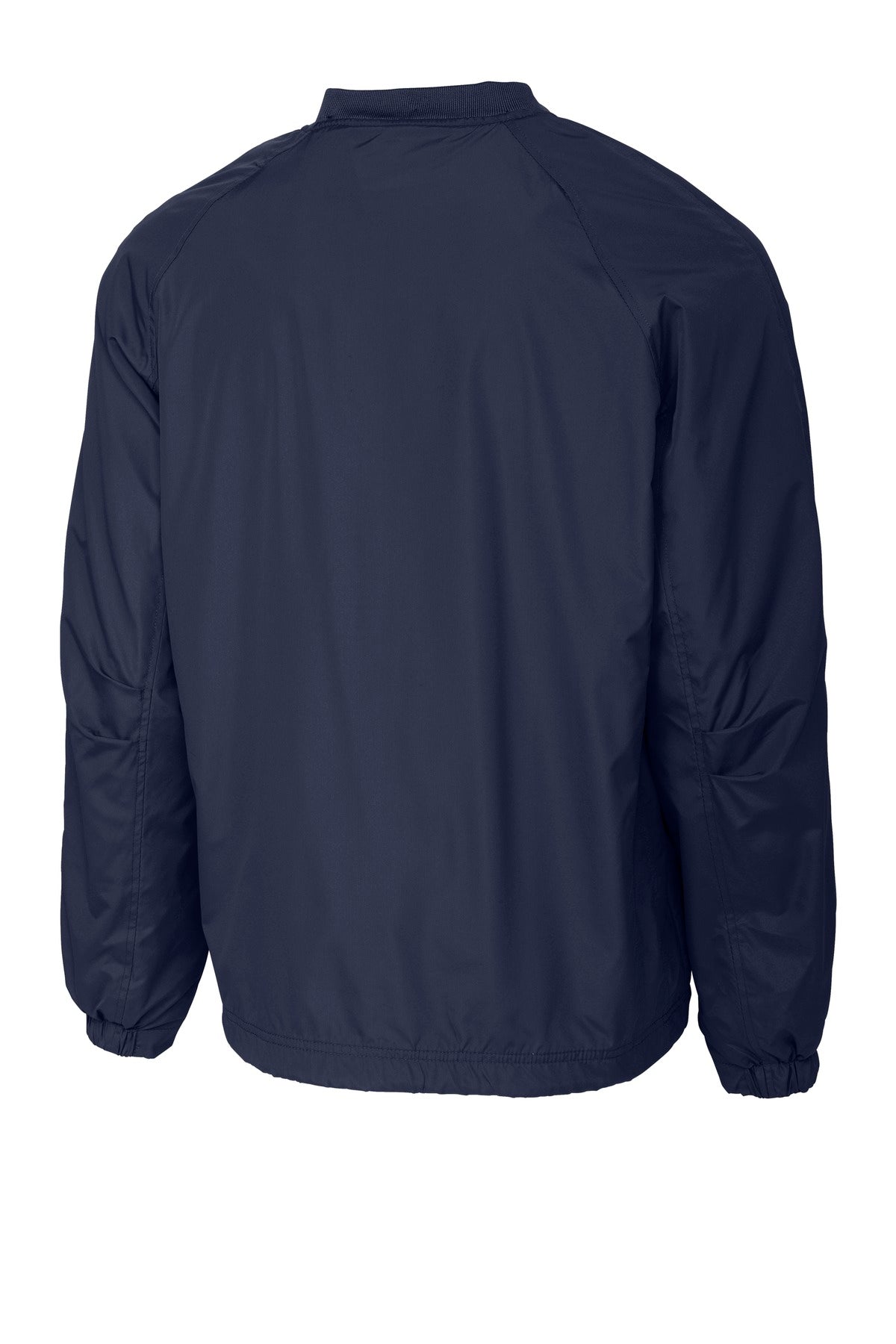 Sport-Tek V-Neck Raglan Wind Shirt. JST72