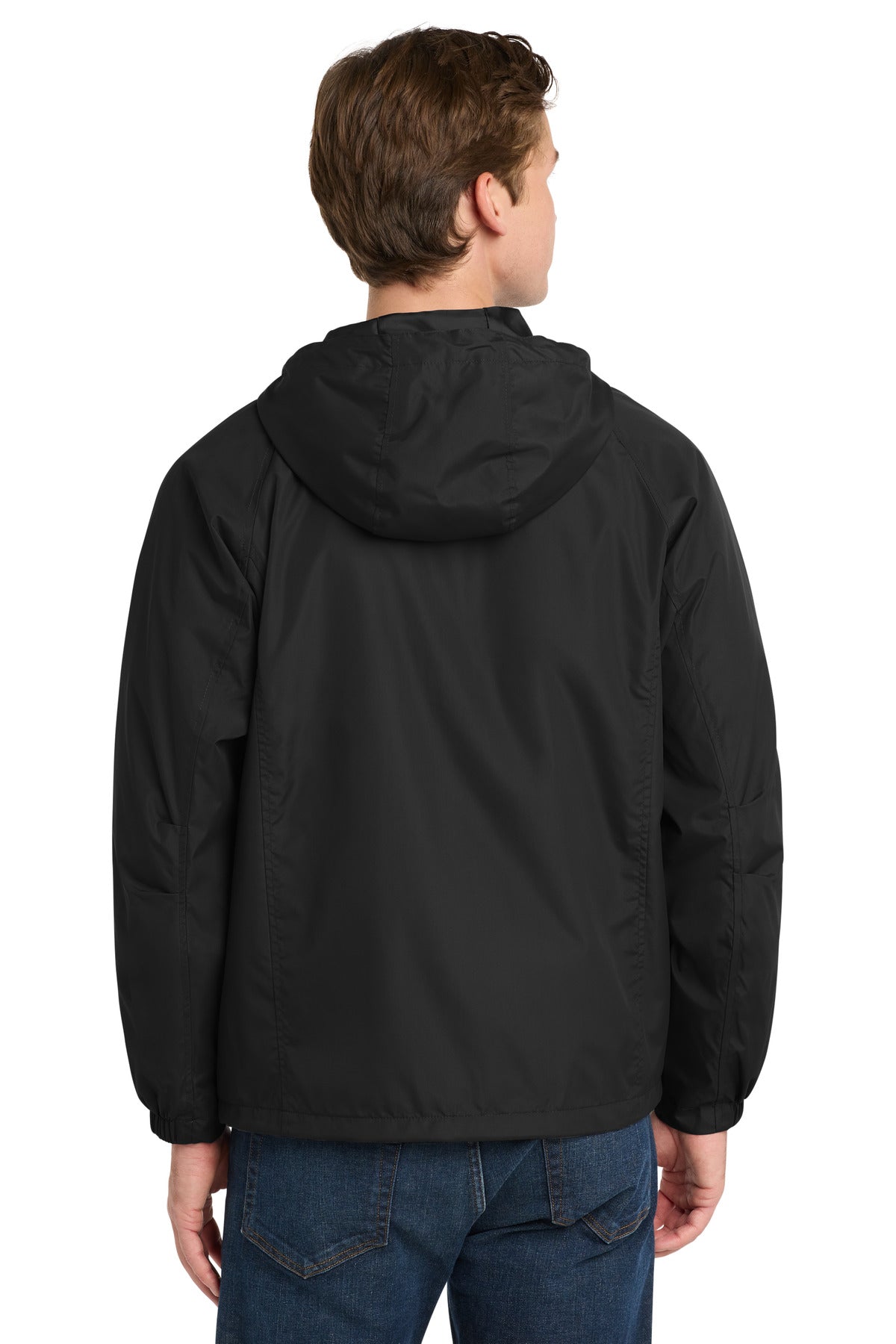 Sport-Tek Hooded Raglan Jacket. JST73