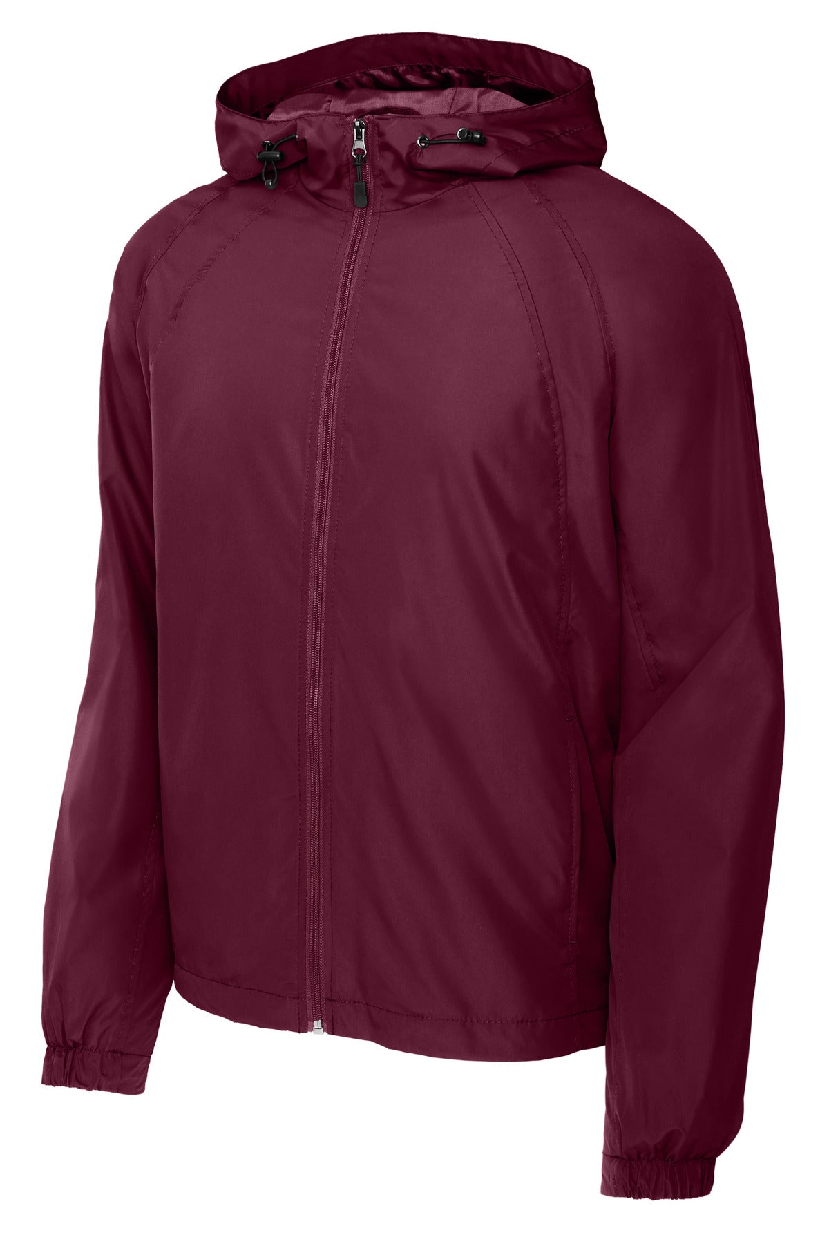 Sport-Tek Hooded Raglan Jacket. JST73