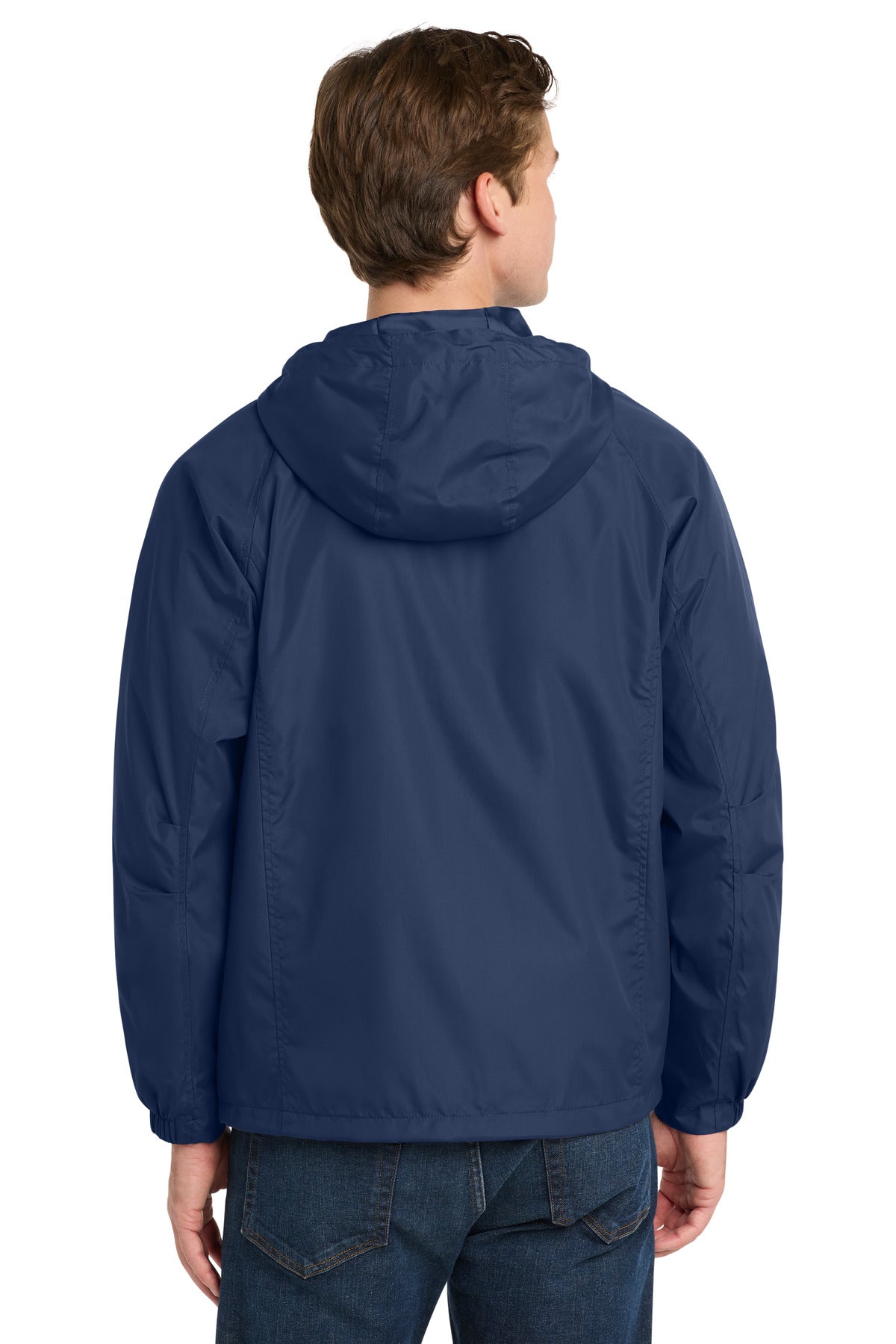 Sport-Tek Hooded Raglan Jacket. JST73