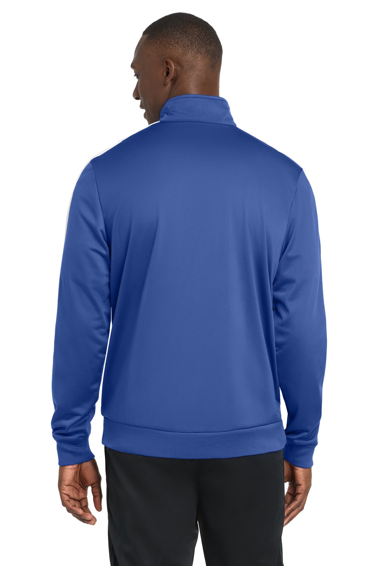 Sport-Tek  Tricot Sleeve Stripe Track Jacket. JST94