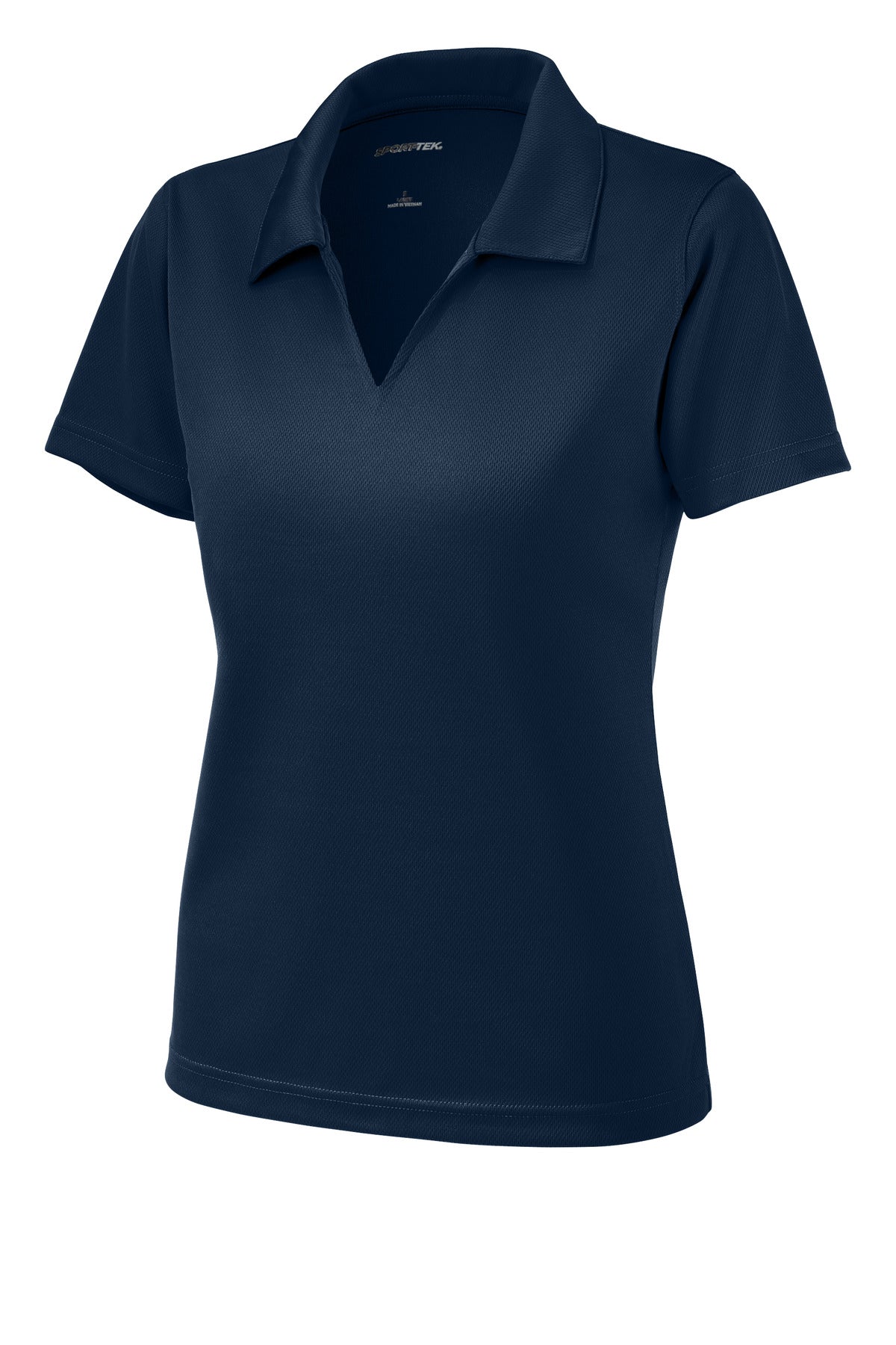 Sport-Tek Women's Dri-Mesh V-Neck Polo.  L469