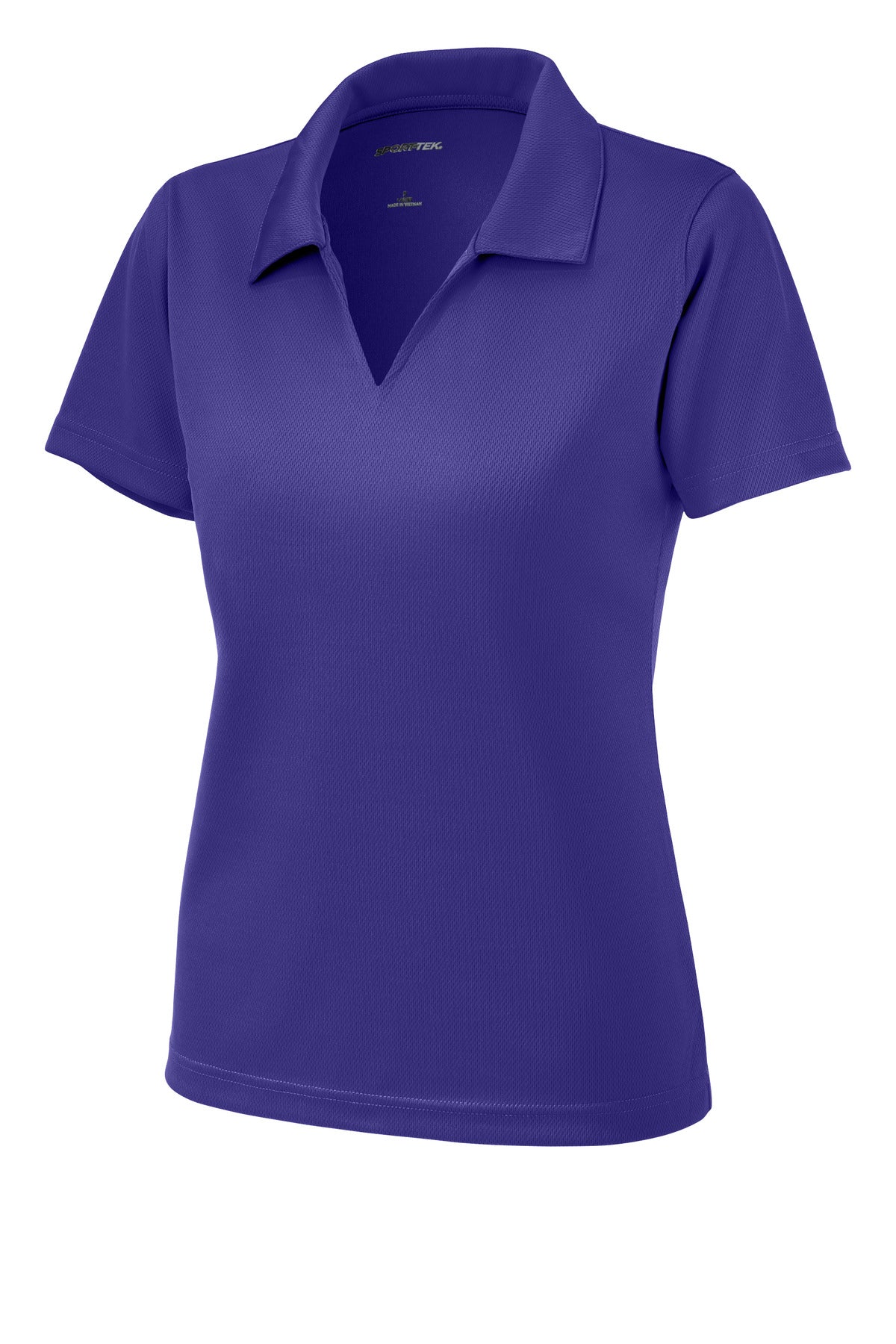 Sport-Tek Women's Dri-Mesh V-Neck Polo.  L469