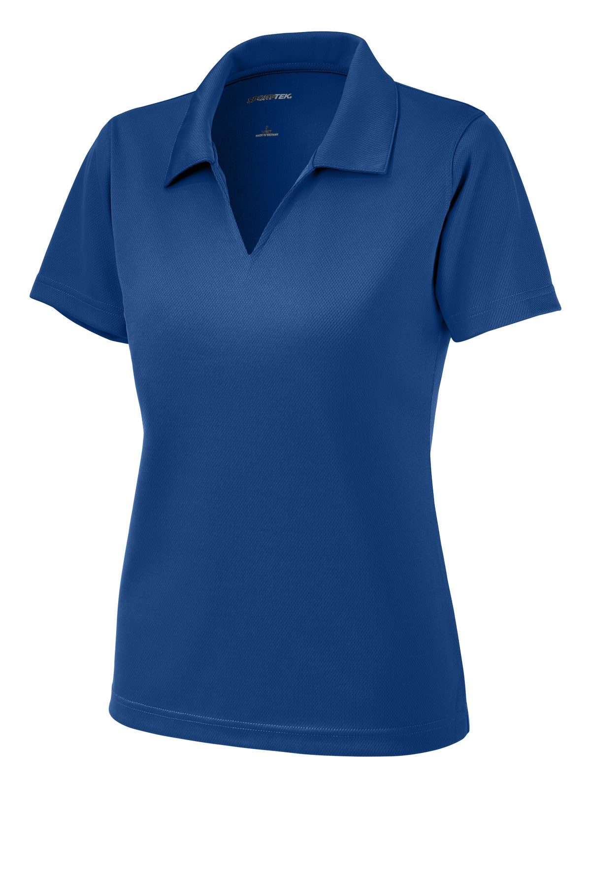 Sport-Tek Women's Dri-Mesh V-Neck Polo.  L469