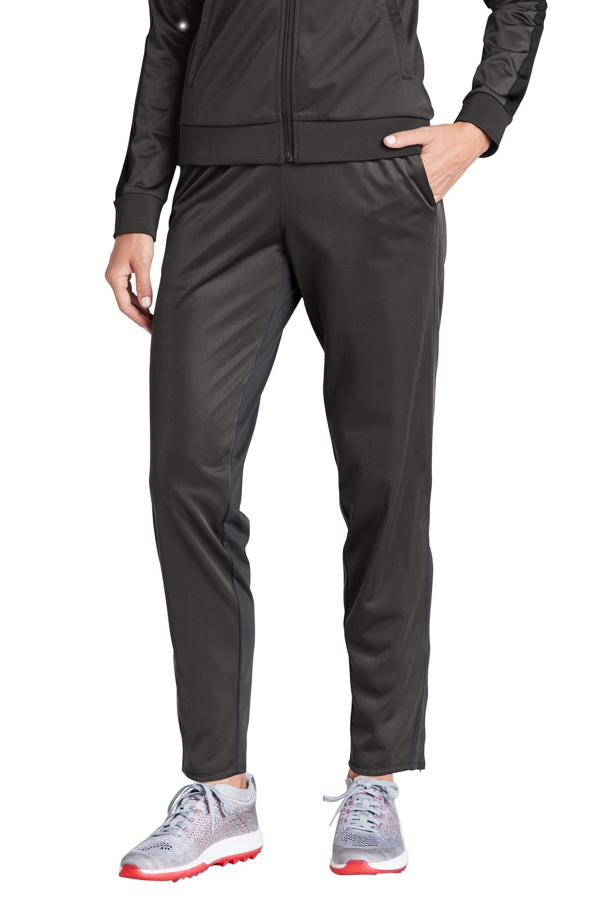 Sport-Tek  Women's Tricot Track Jogger. LPST95
