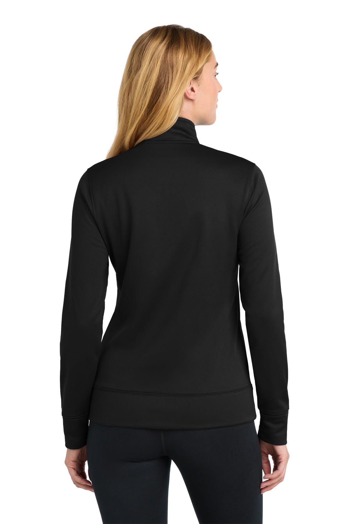 Sport-Tek Women's Sport-Wick Fleece Full-Zip Jacket.  LST241